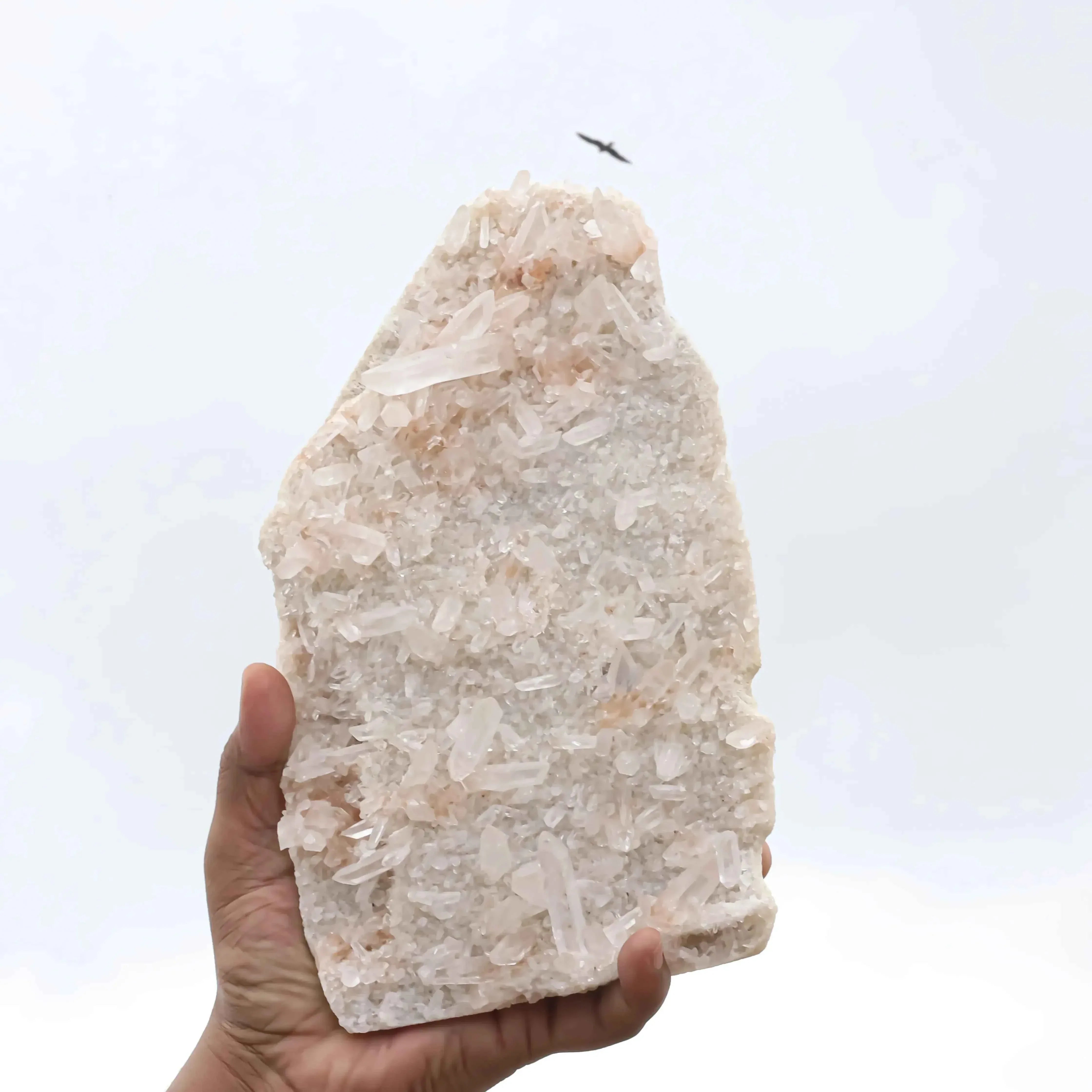 Natural Himalayan Pink Quartz Cluster 2600g Large Raw Crystal Specimen for Healing and Decoration Himalayan Quartz