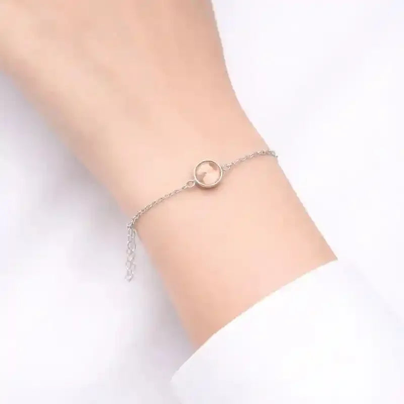 Brown Zircon Bracelet – Rose Cut Gemstone Bracelets