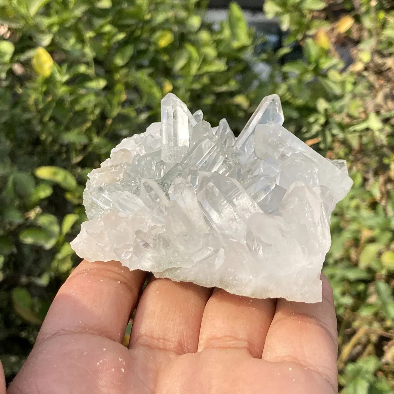 Himalayan Chlorite Quartz Crystal: Natural Healing Stone, 315gm Himalayan Quartz