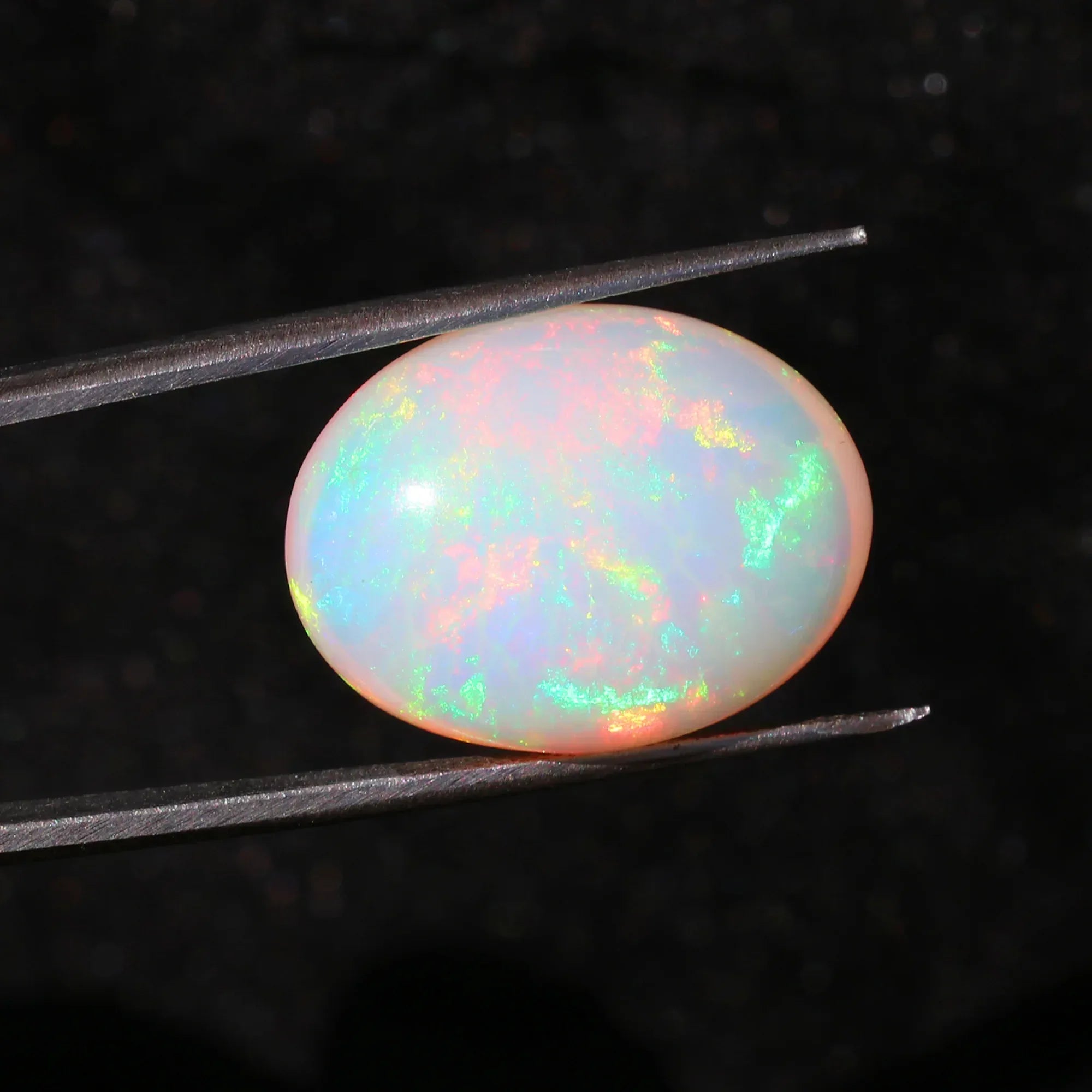 Welo Opal Cabochon: Ethiopian Honeycomb Gemstone, 17x23mm loose gemstones