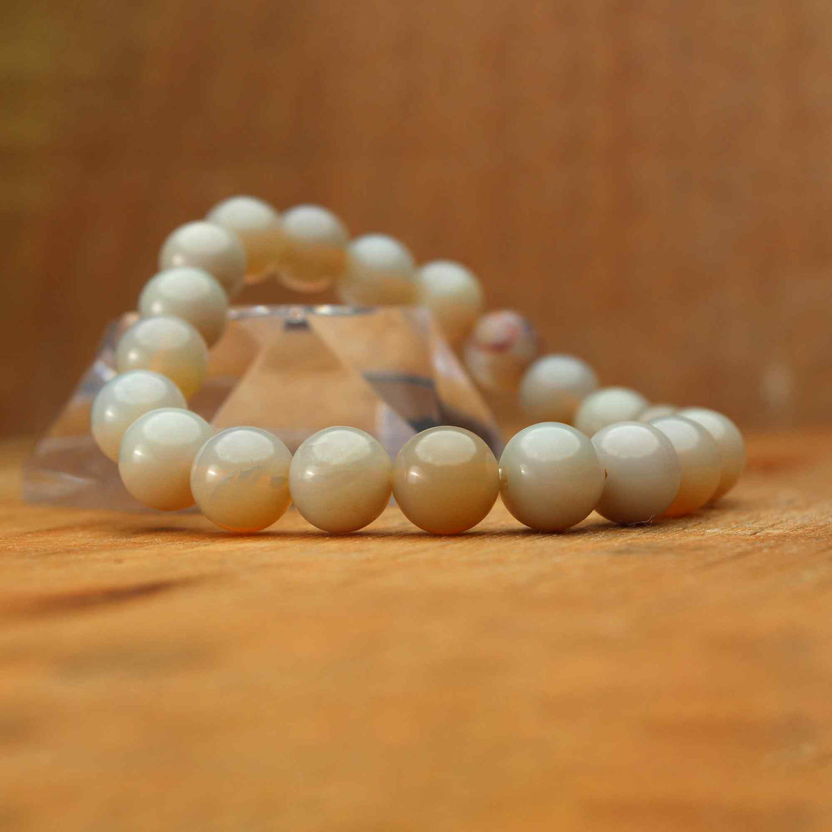 Australian Opal Round Bead Bracelet Natural Gemstone Jewelry 102 Ct