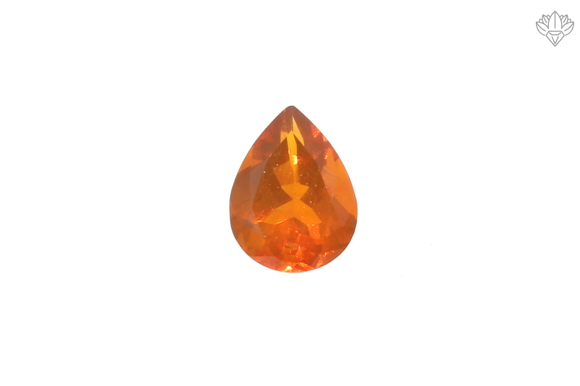 Brilliant Mexican Opal Pear 6x8mm Faceted Natural Gem for Luxury Ring Settings, Pendants & Handmade Jewelry