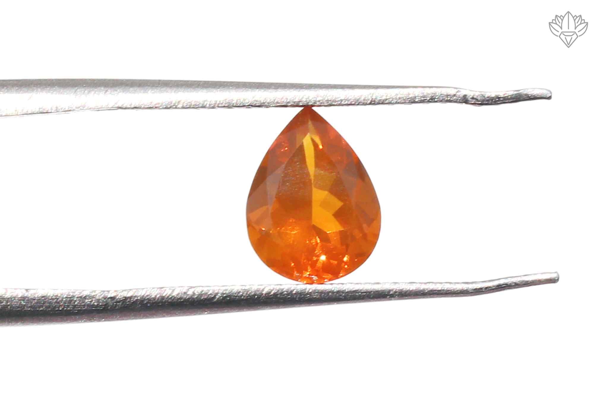 Brilliant Mexican Opal Pendant Pear 6x8mm Faceted Natural Gem for Luxury Ring Settings, Pendants & Handmade Jewelry