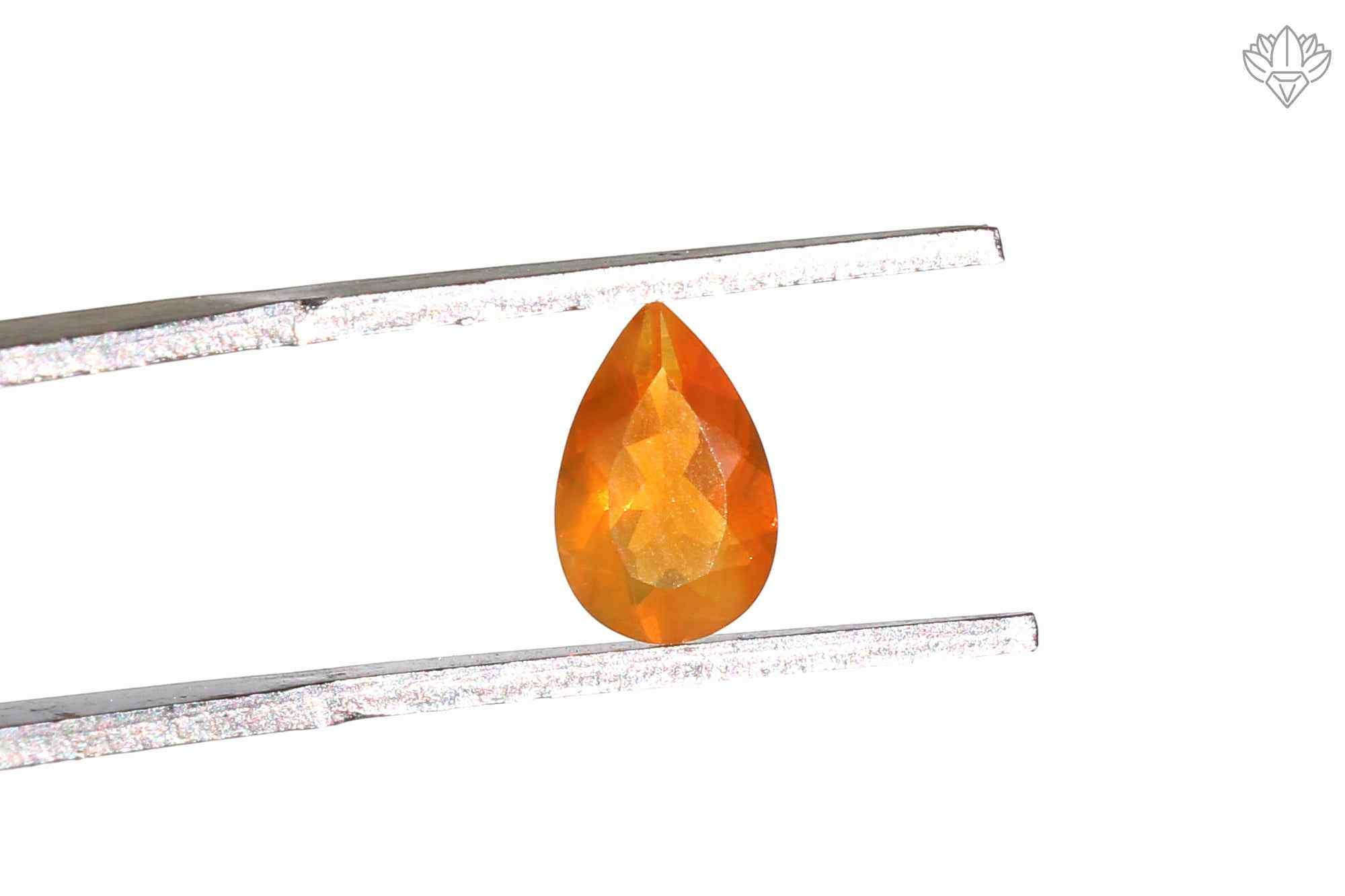 Gem Collector Mexican Opal Pendant Pear 5x8mm Faceted Accent Stone for Birthstone Jewelry, Charms & Creative Designs