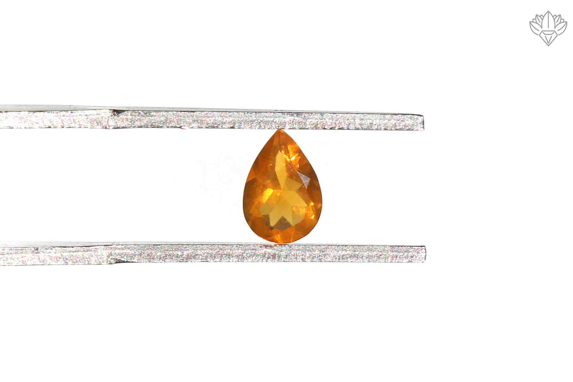 Whisper Mexican Opal Pendant Pear 4x6mm Faceted Jewel for Minimalist Jewelry, Petite Pendants & Ring Accents