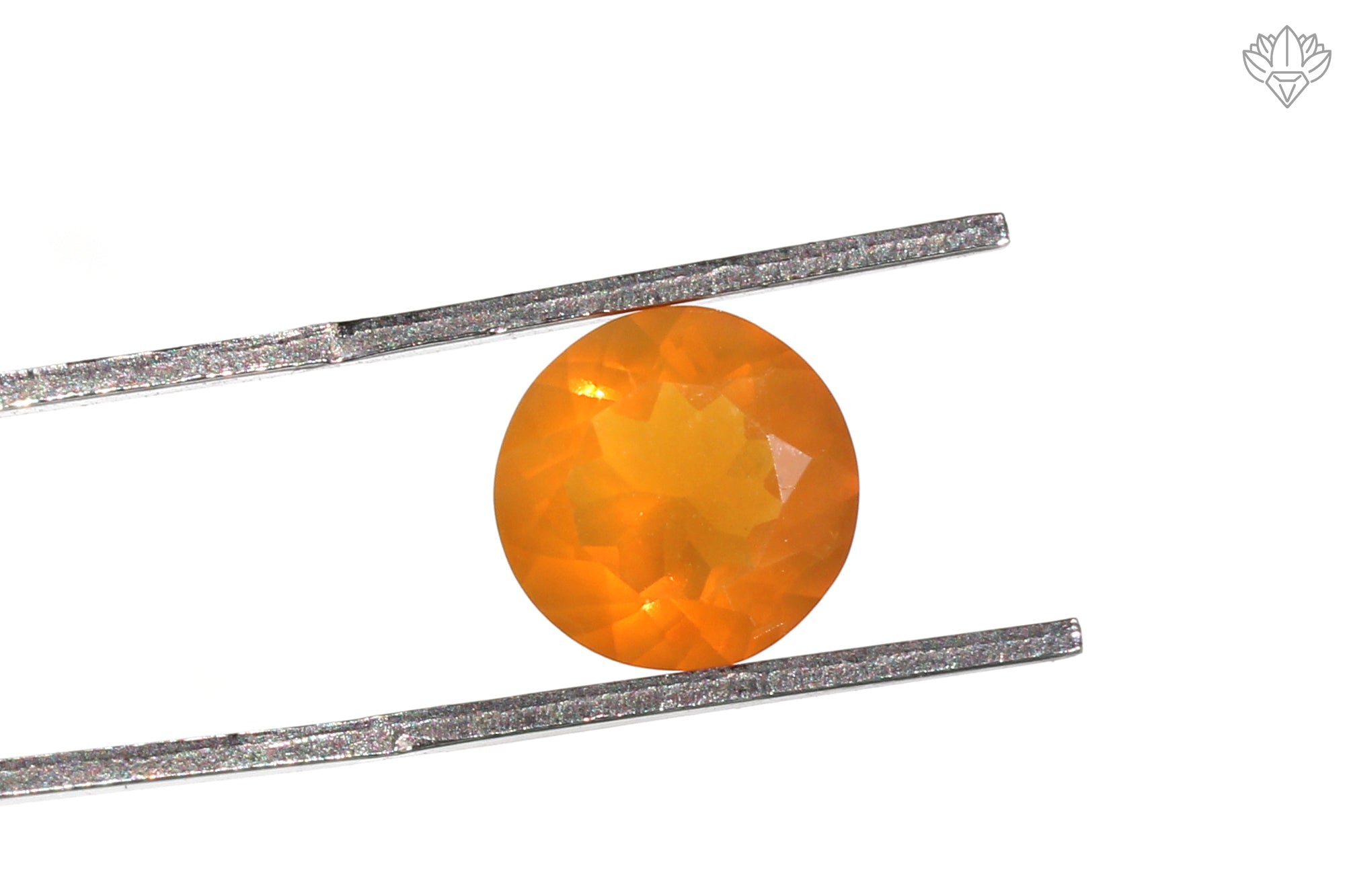 Legacy Mexican Opal Round 9mm Faceted Stone for Cocktail Rings, Heirloom Pendants