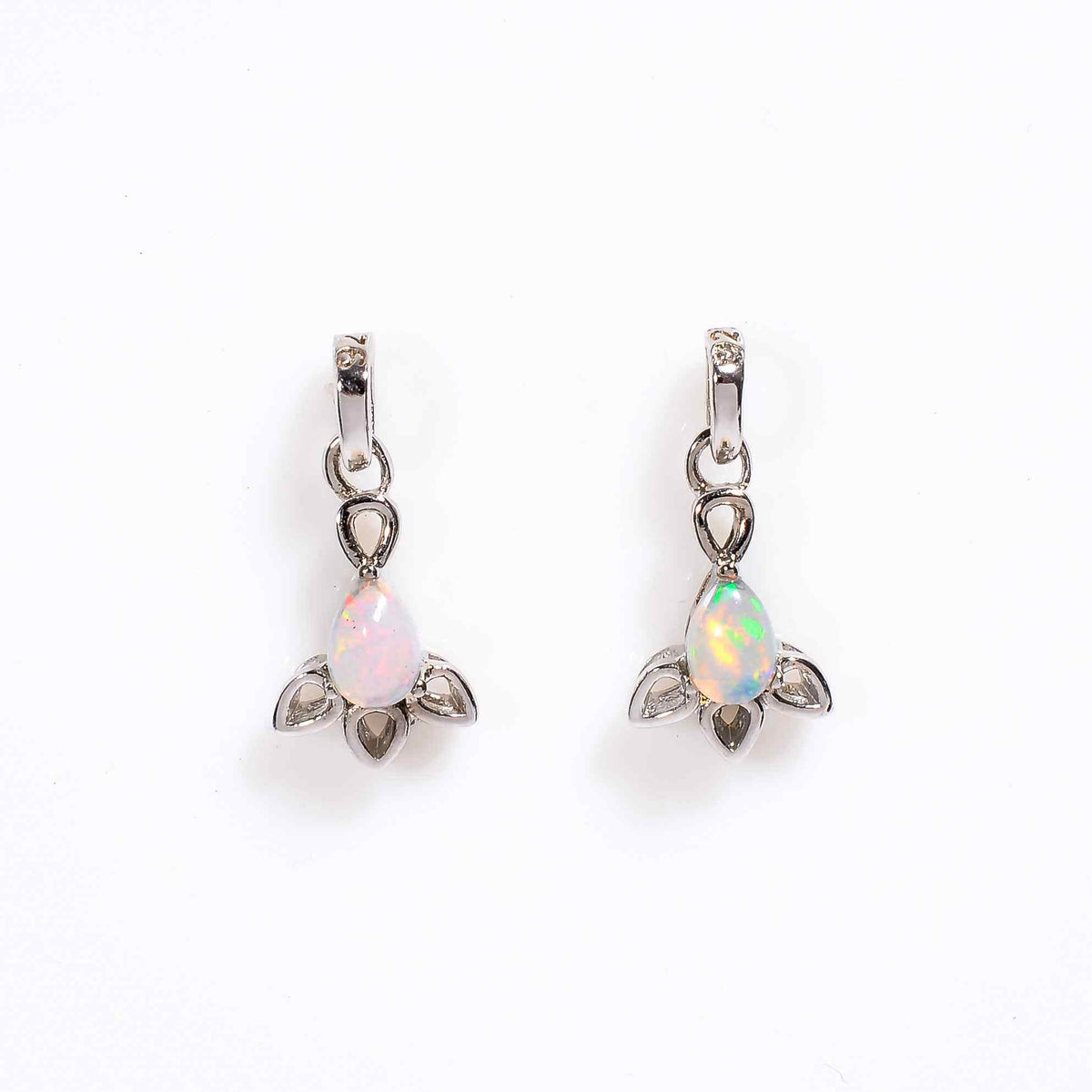 Opal Pendant 6x4mm Oval Cabochon 925 Silver Coastal Collection Everyday Fashion Accessory