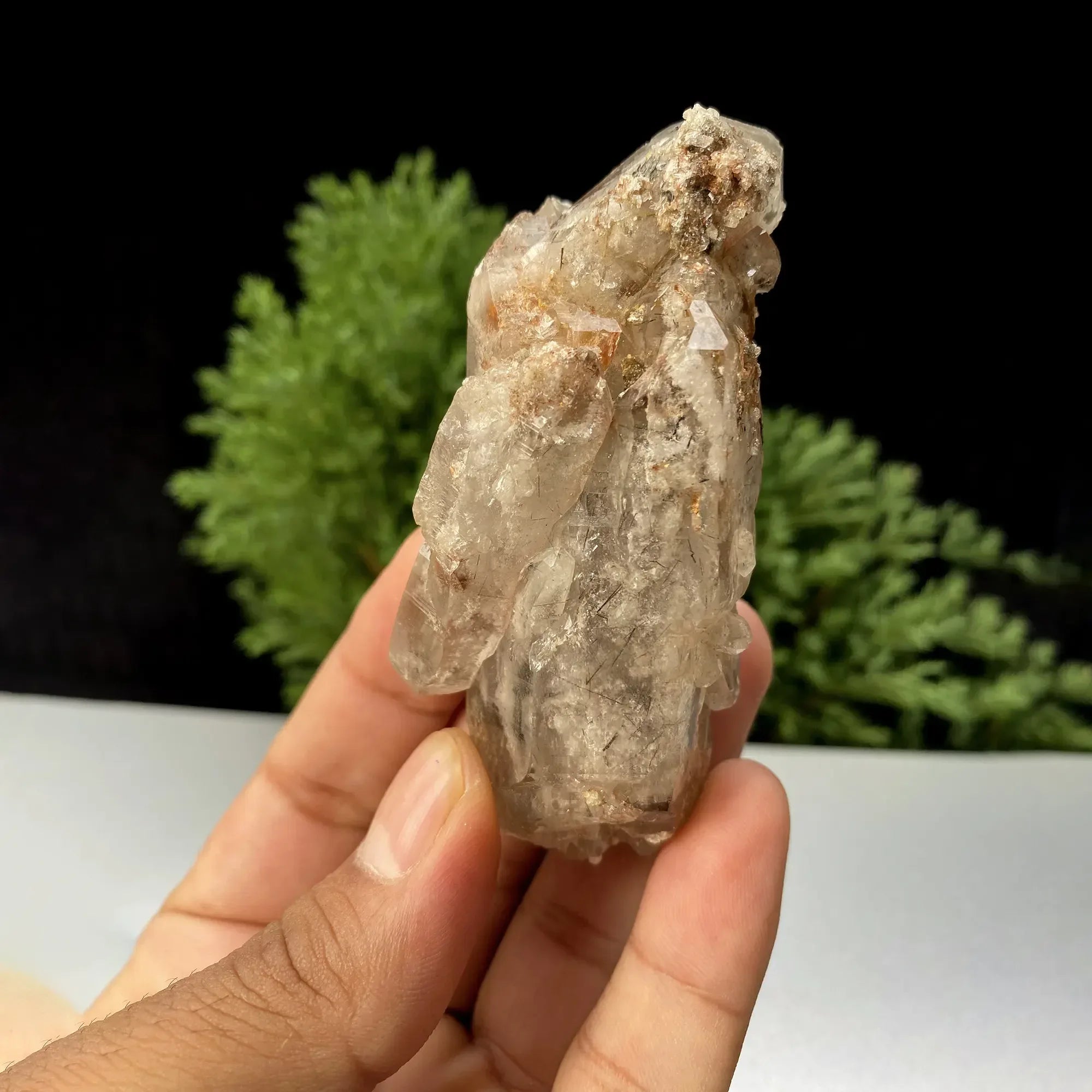 Natural Himalayan White Quartz Cluster 110g Himalayan Quartz