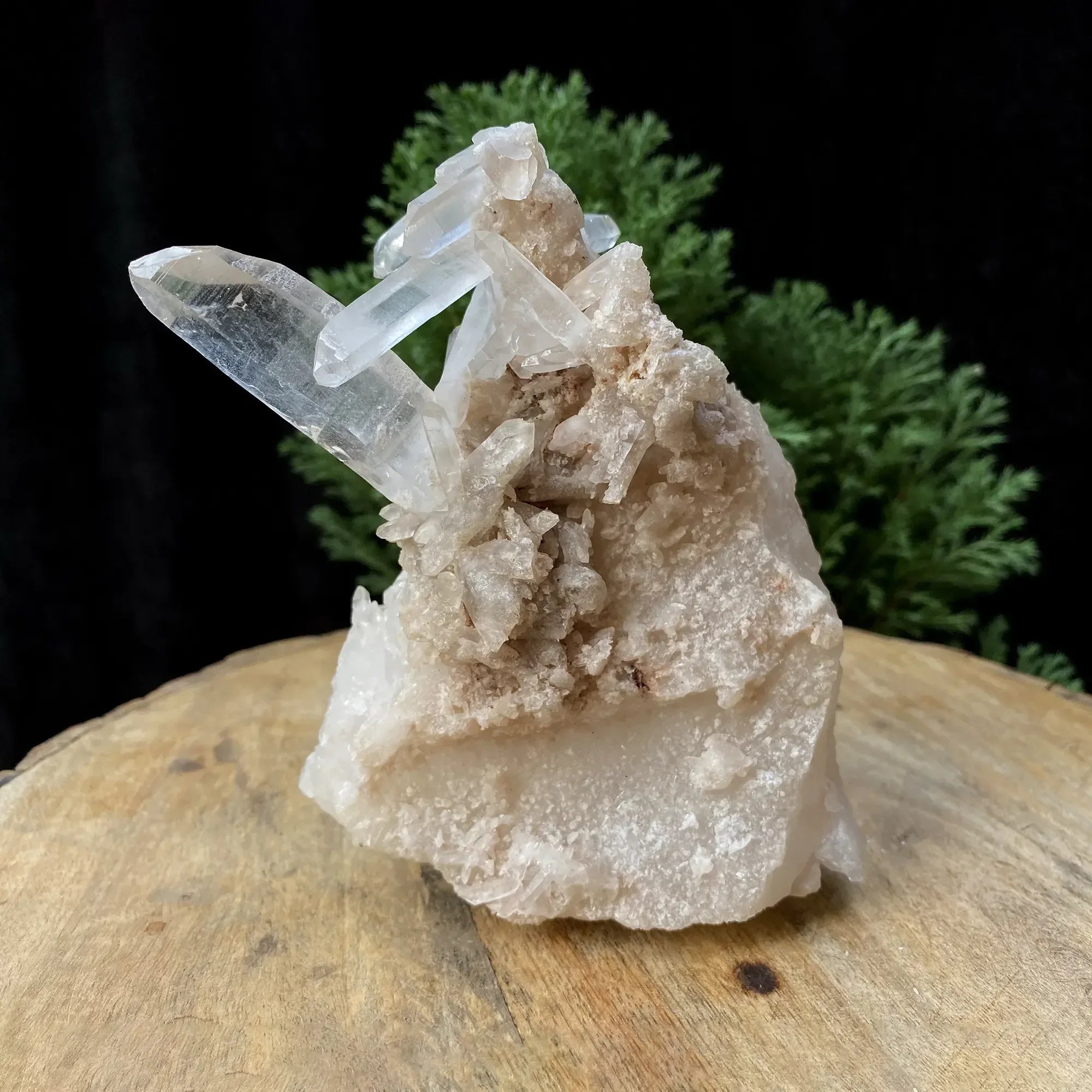 Natural Himalayan White Quartz Cluster 540g Himalayan Quartz