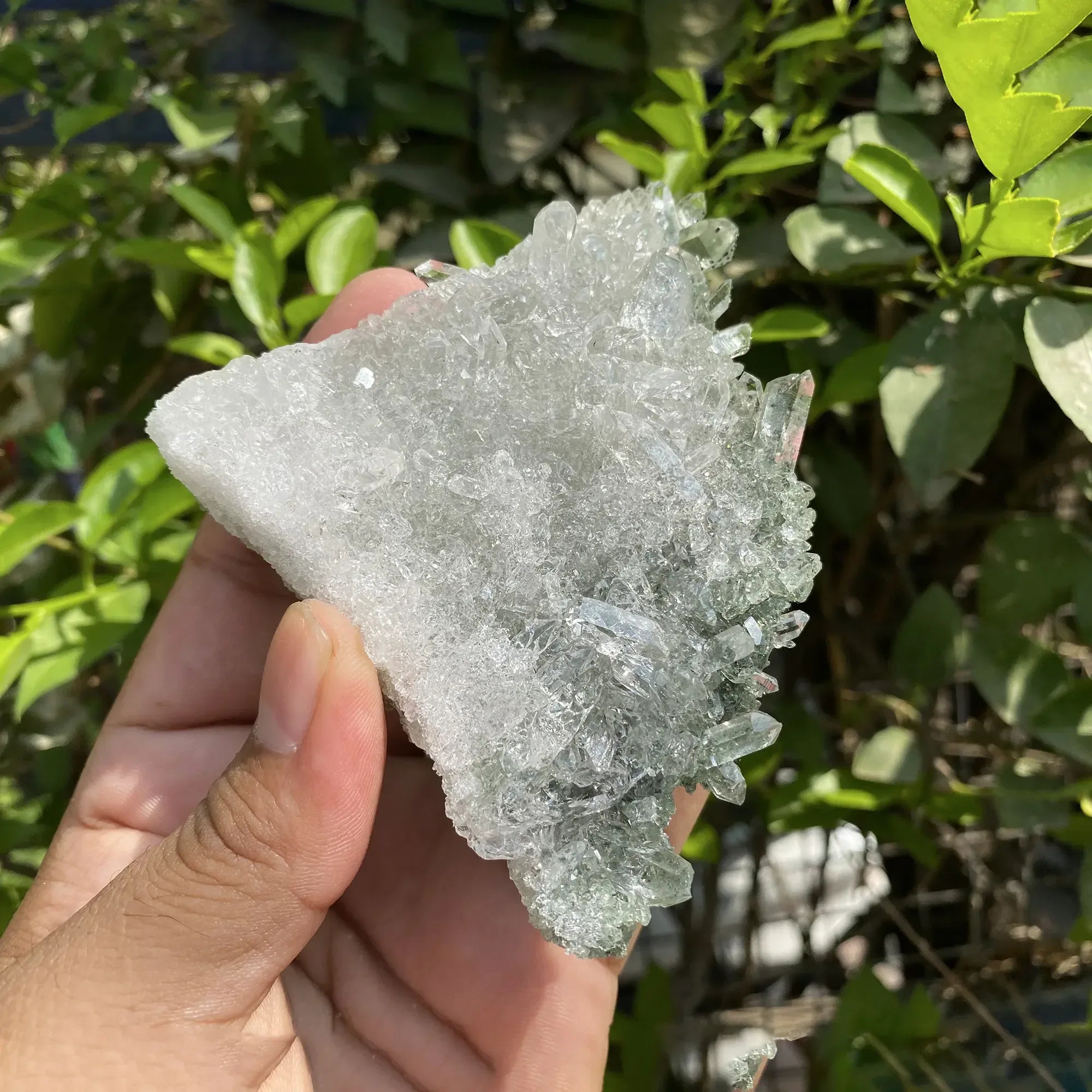 Natural Himalayan Green Chlorite Quartz Cluster 125g Himalayan Quartz