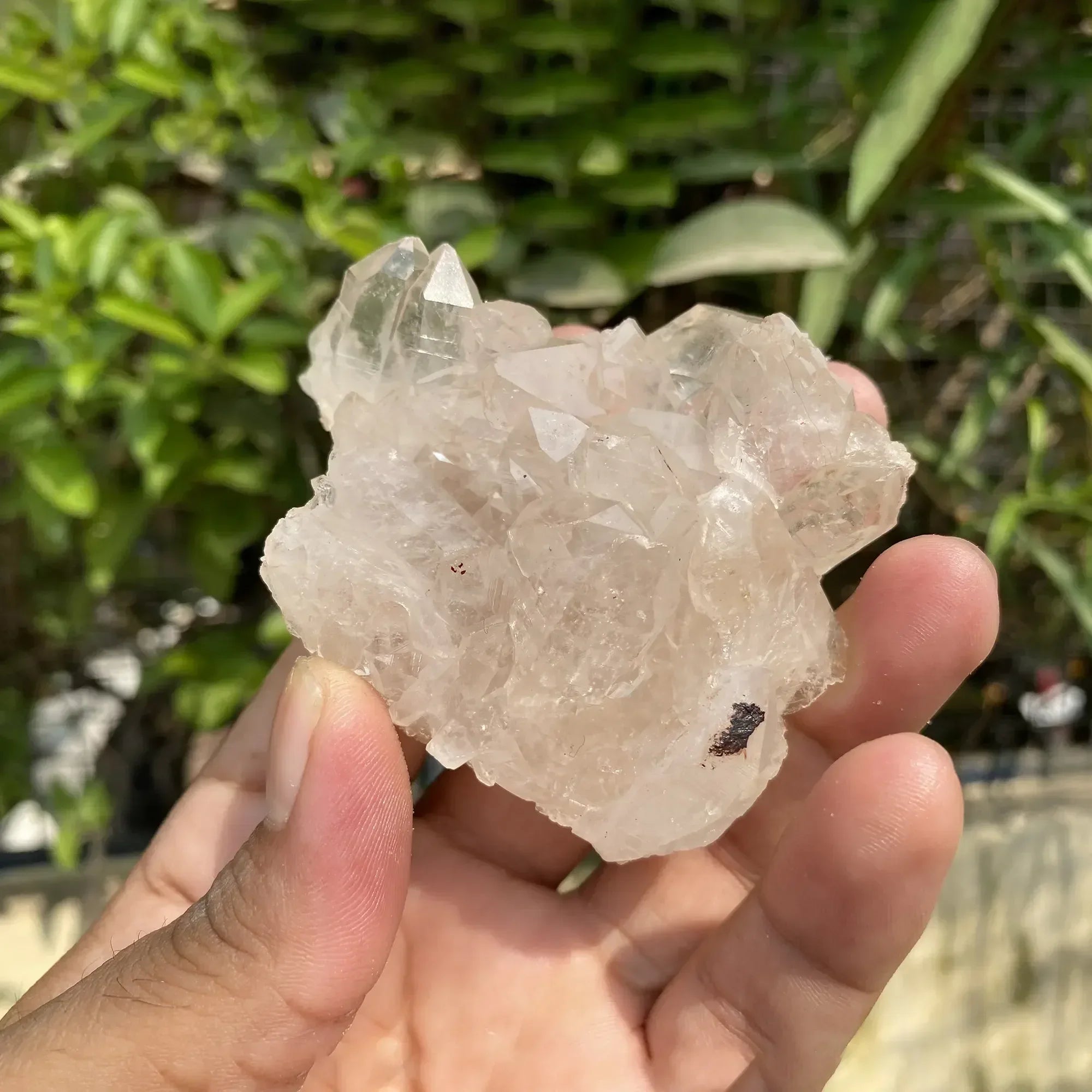 Natural Himalayan White Quartz Cluster 120g Himalayan Quartz