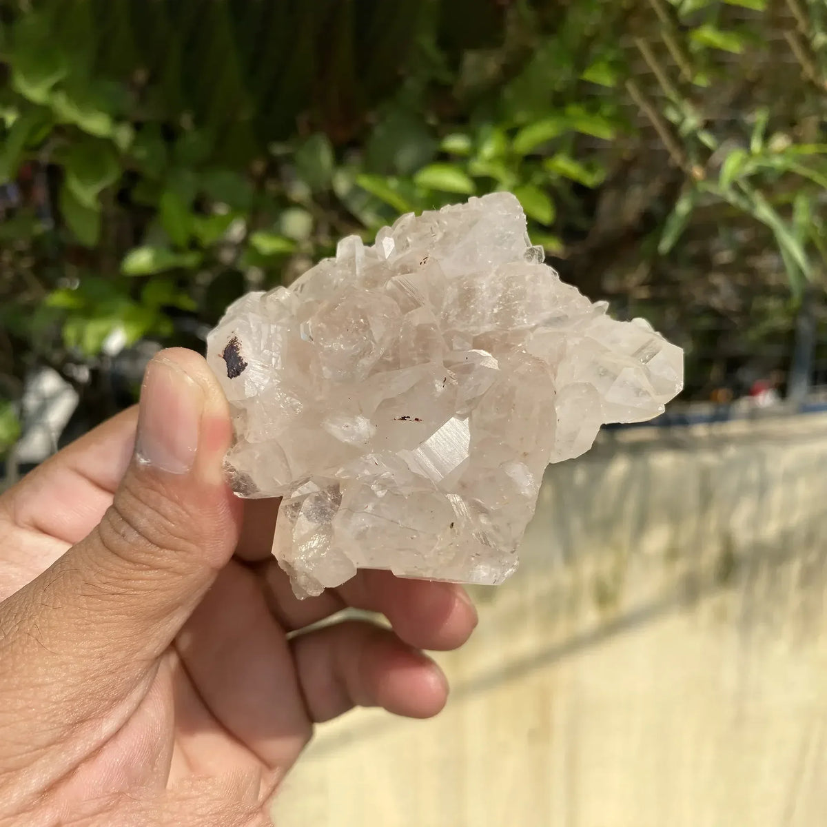 Natural Himalayan White Quartz Cluster 120g Himalayan Quartz