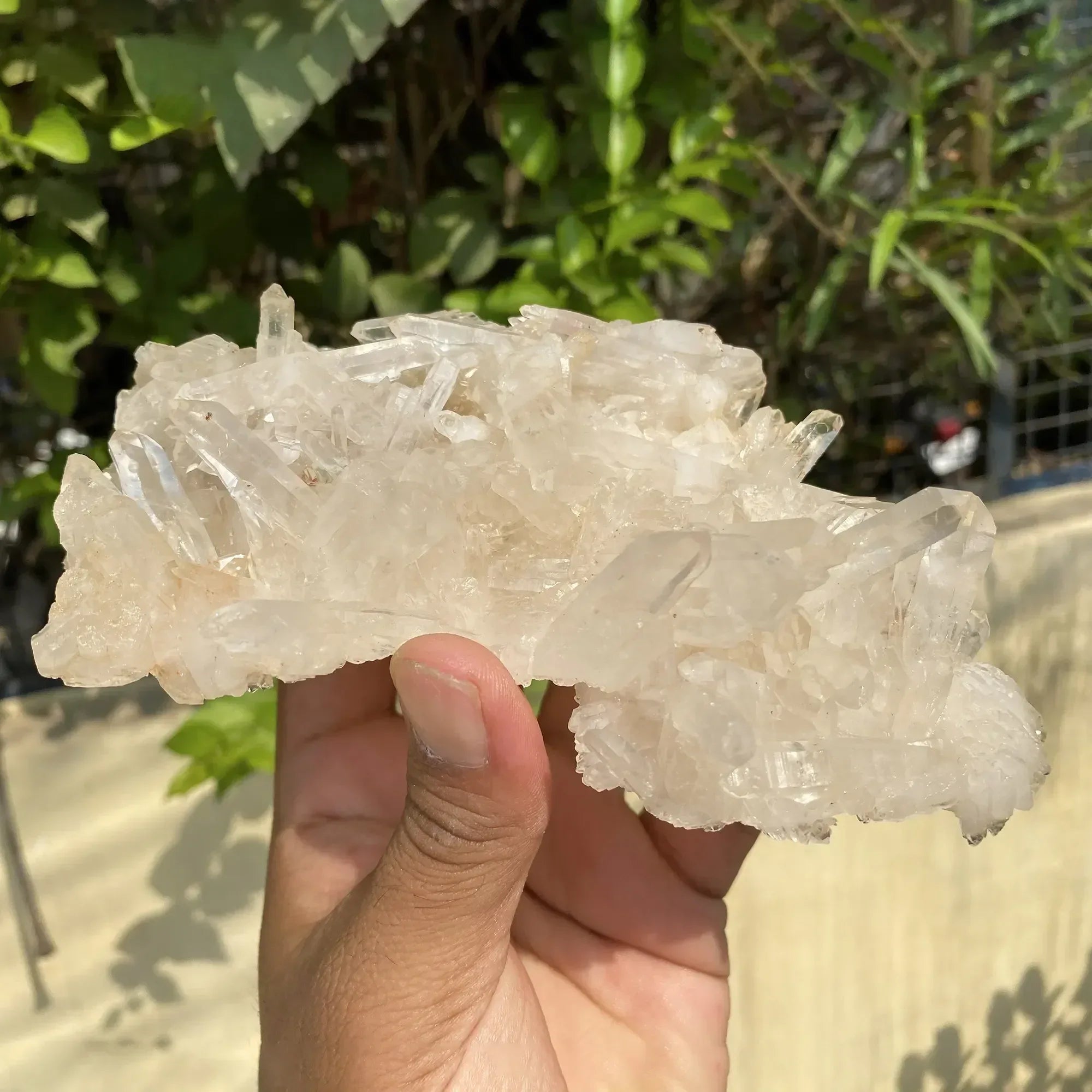 Natural Himalayan White Quartz Cluster 400g Himalayan Quartz