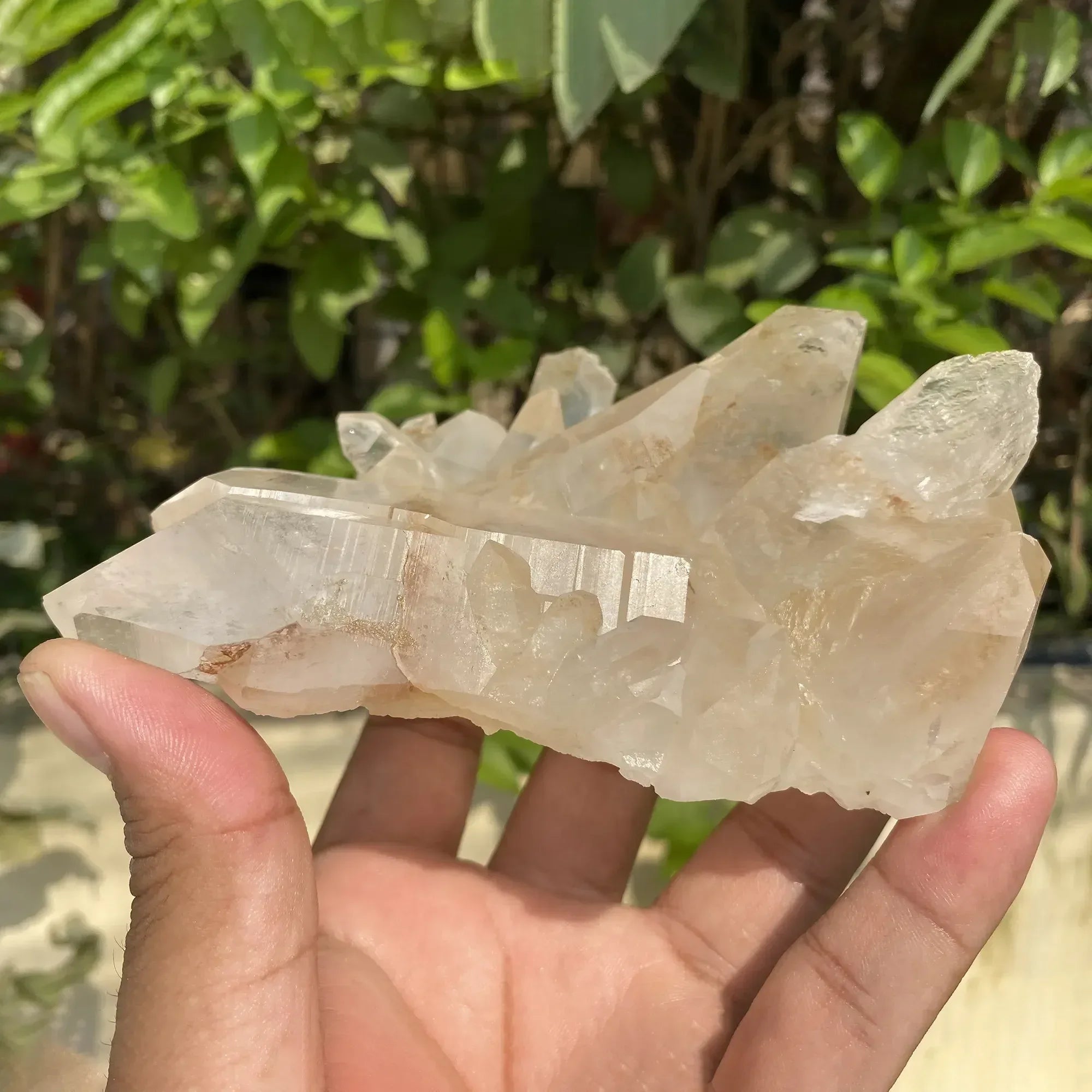 Natural Himalayan White Quartz Cluster 405g Himalayan Quartz