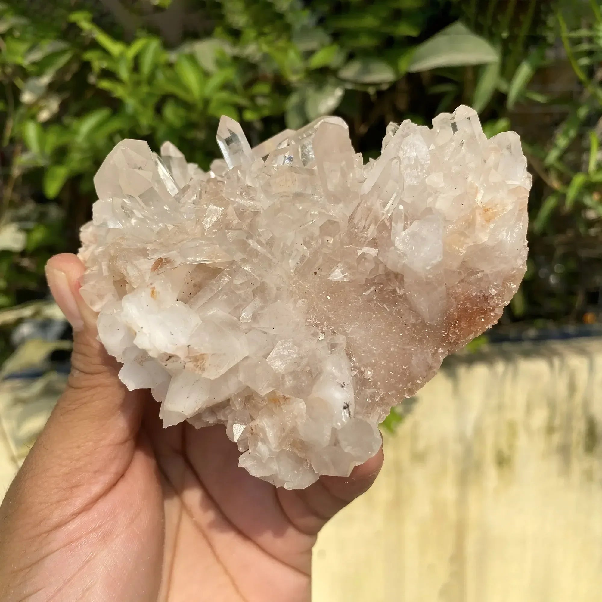 Natural Himalayan Pink Quartz Cluster 430g Himalayan Quartz