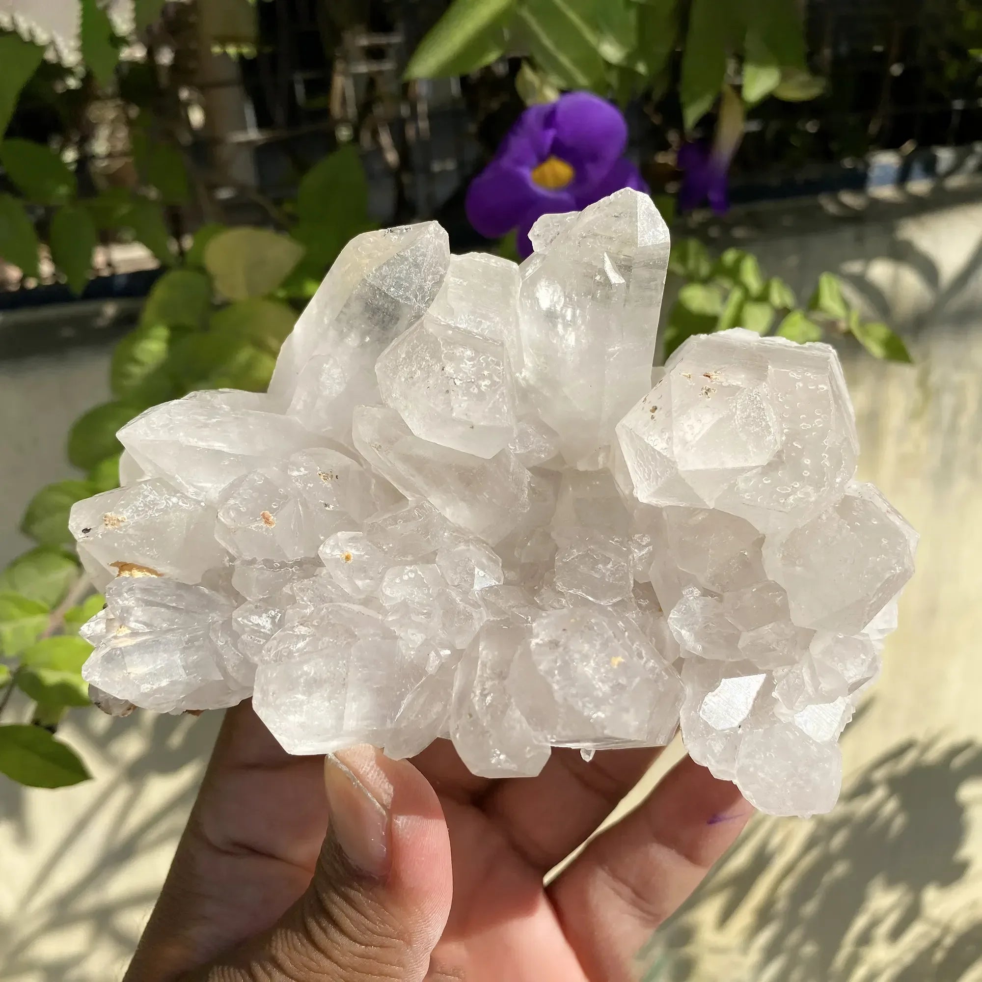 Natural Himalayan White Quartz Cluster 520g Himalayan Quartz