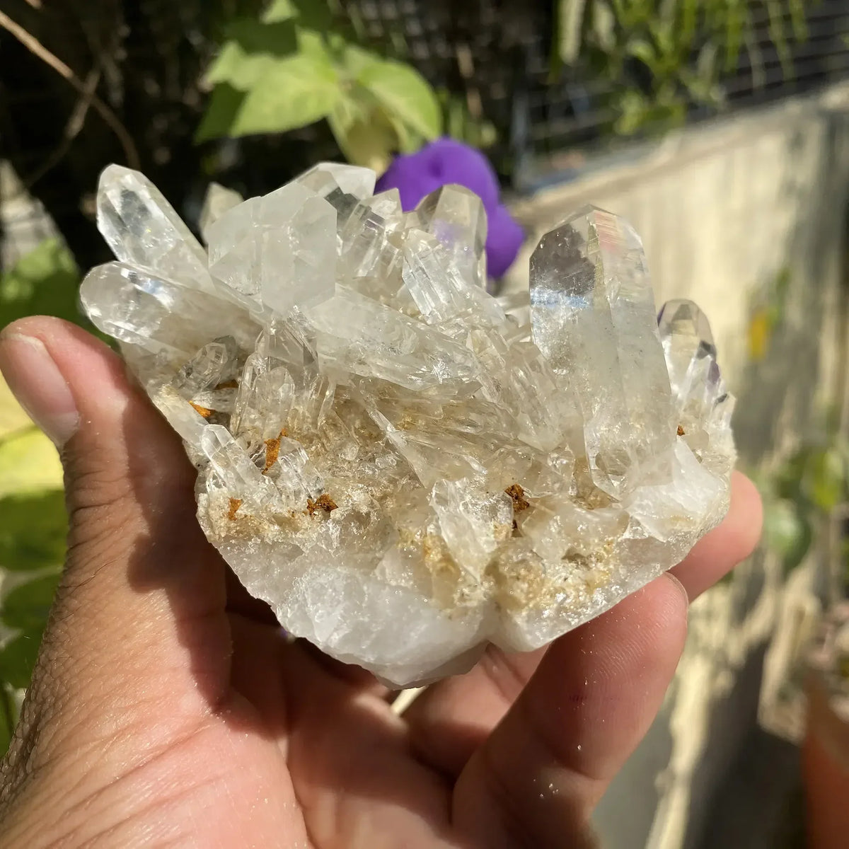 Natural Himalayan Pink Quartz Cluster 515g Himalayan Quartz