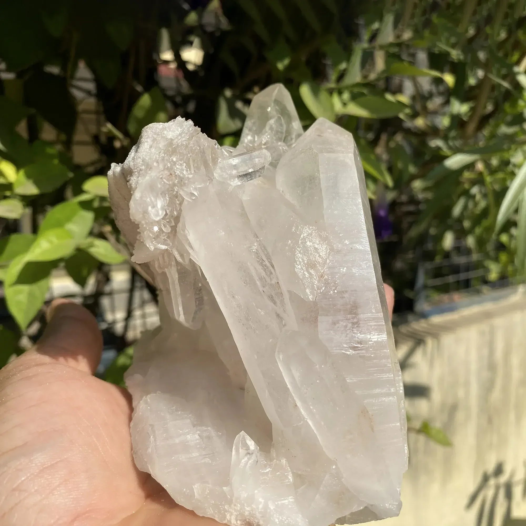 Natural Himalayan White Quartz Cluster 915g Himalayan Quartz
