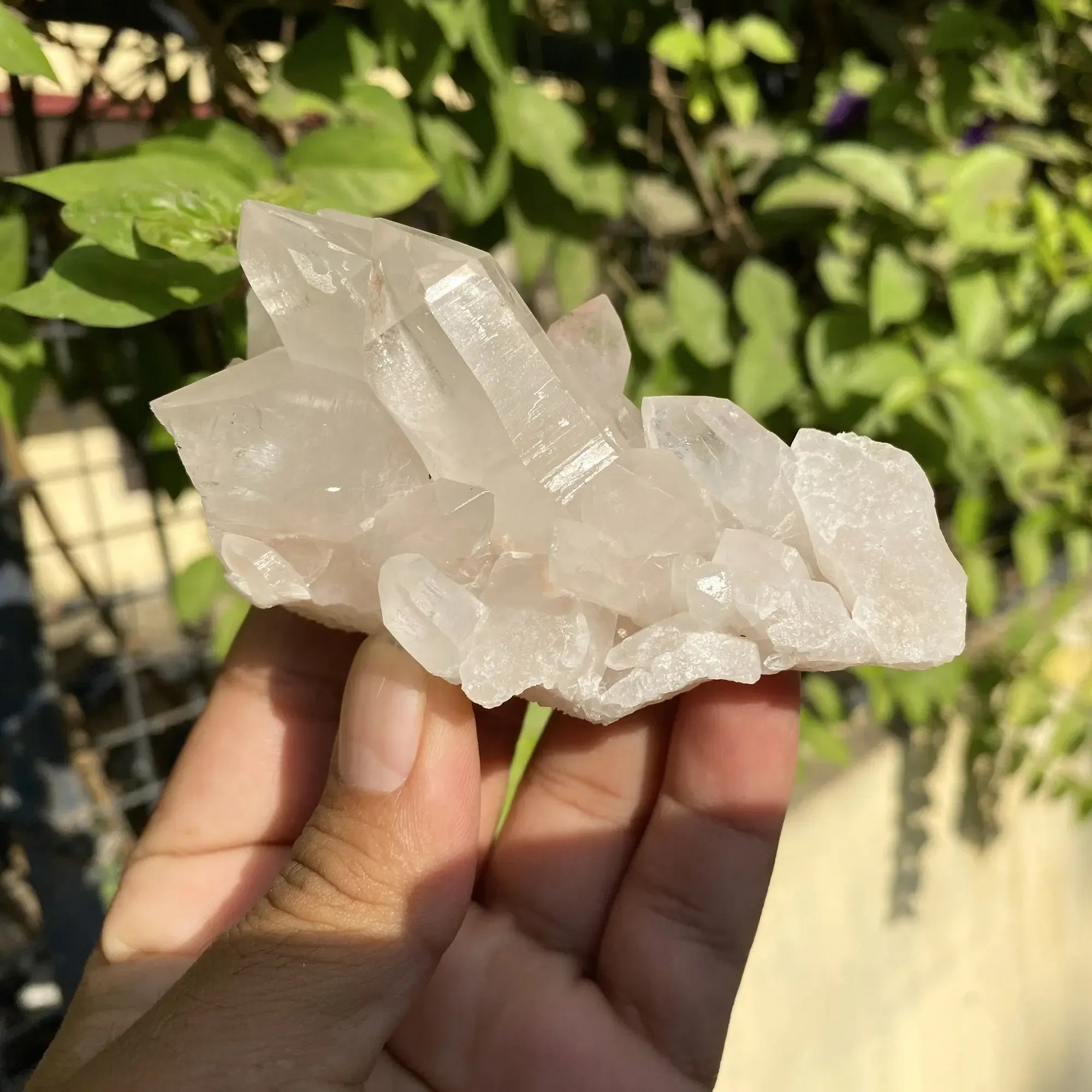 Natural Himalayan White Quartz Cluster 170g Himalayan Quartz