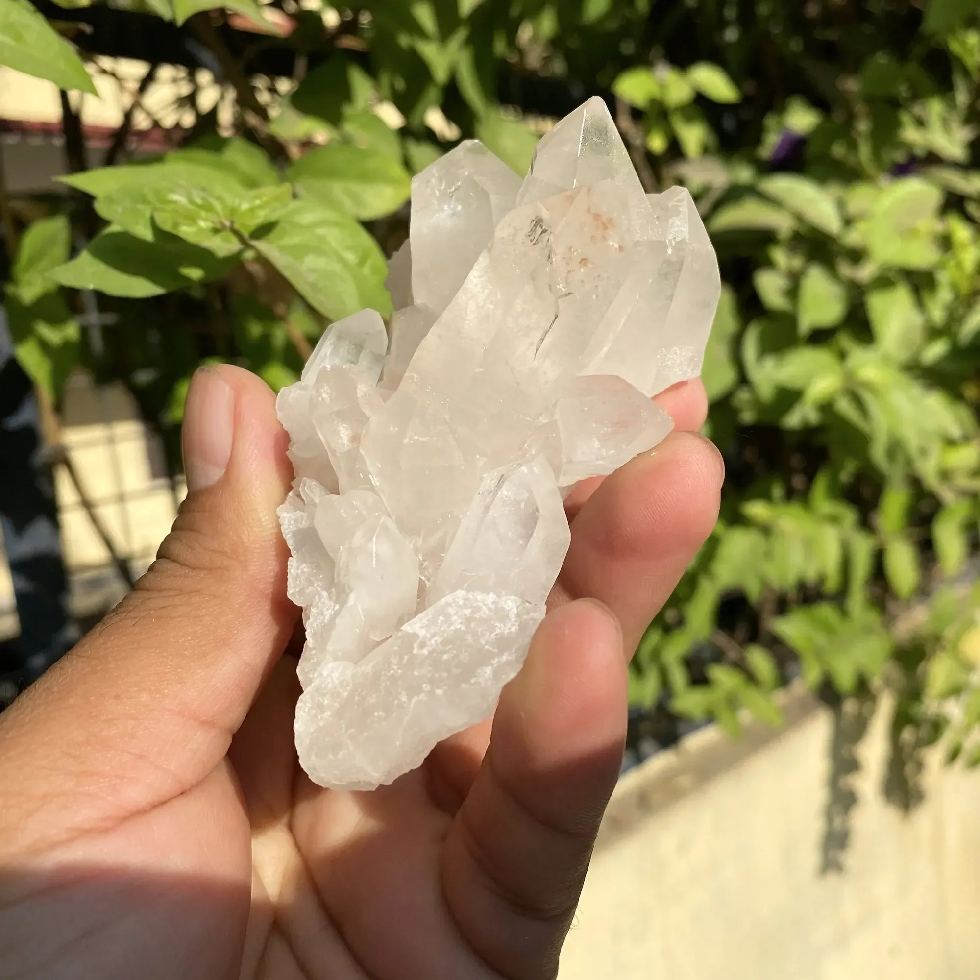 Natural Himalayan White Quartz Cluster 170g Himalayan Quartz