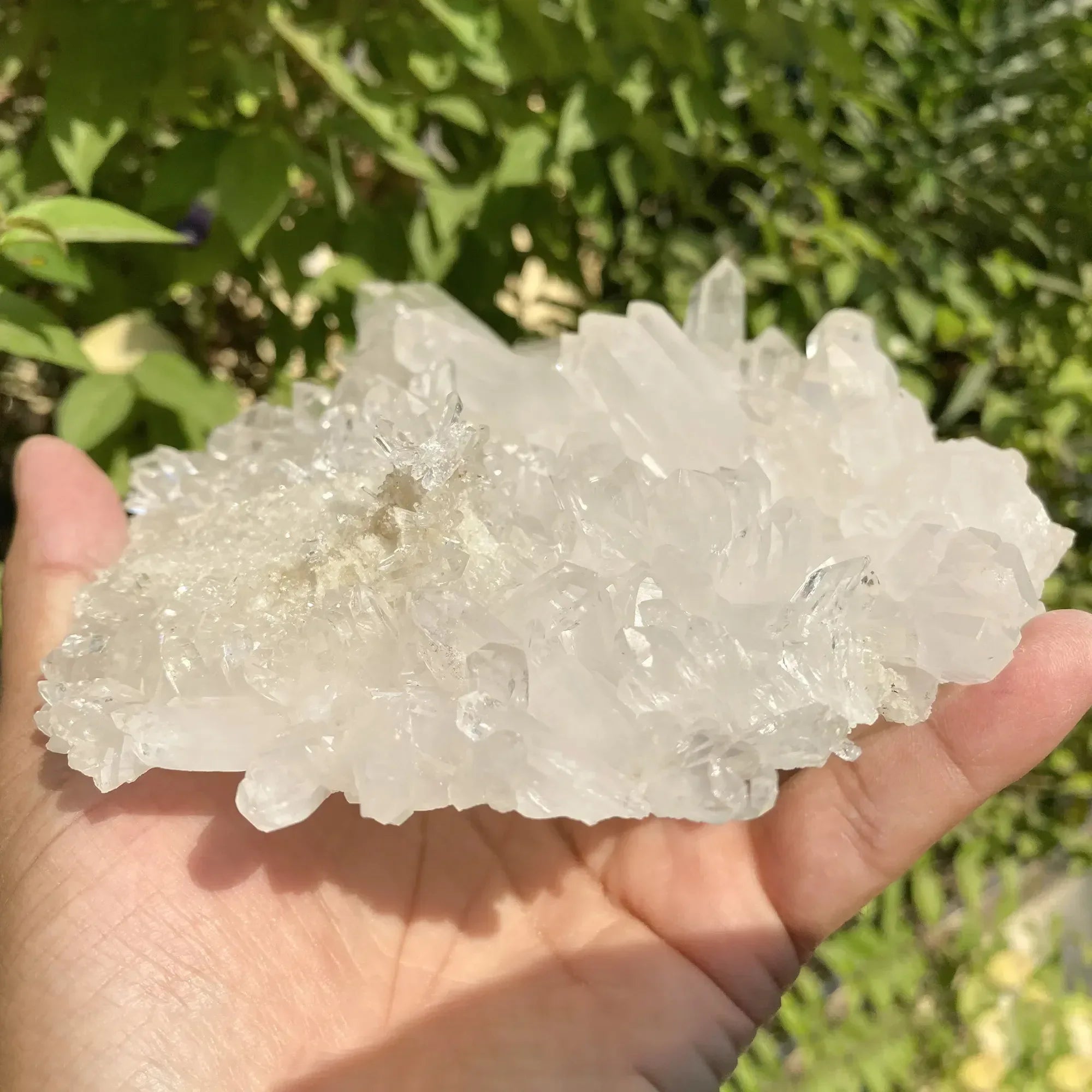 Natural Himalayan White Quartz Cluster 745g Himalayan Quartz