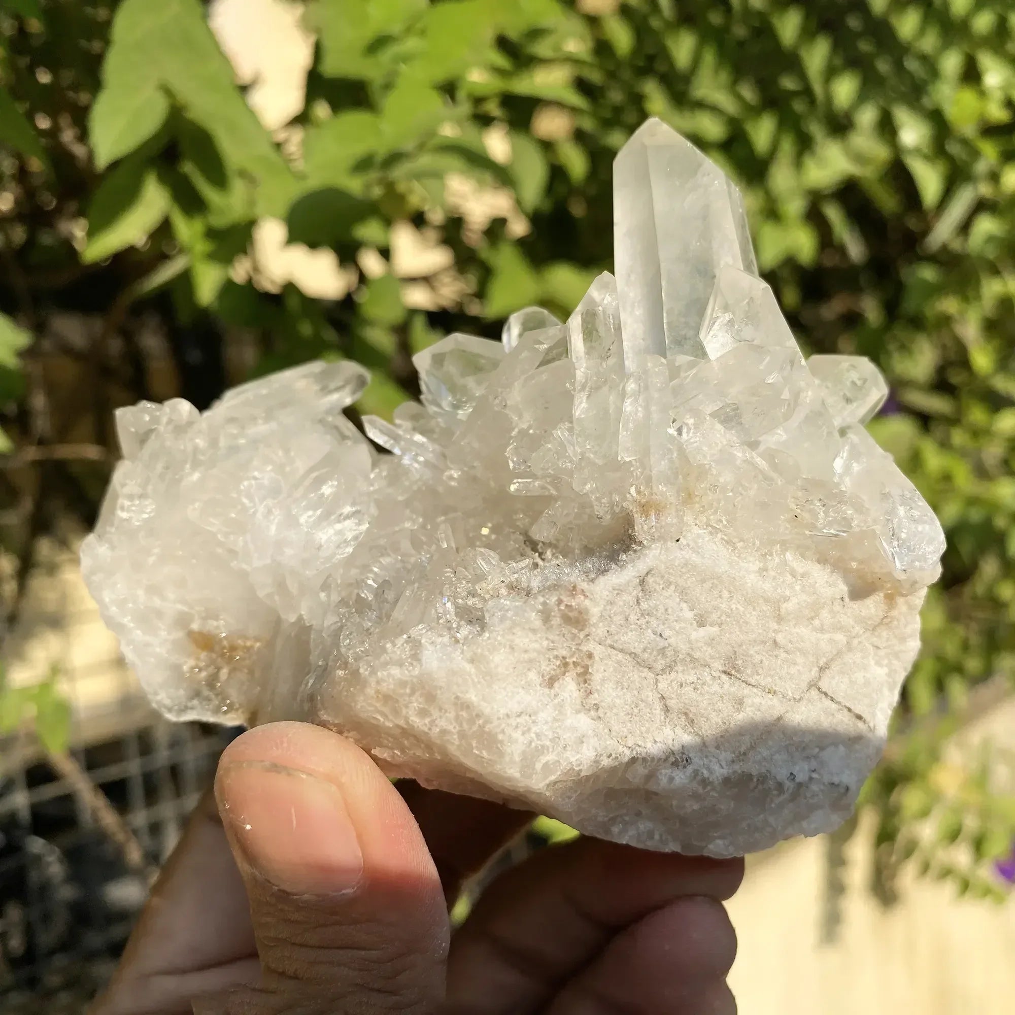 Natural Himalayan White Quartz Cluster 470g Himalayan Quartz