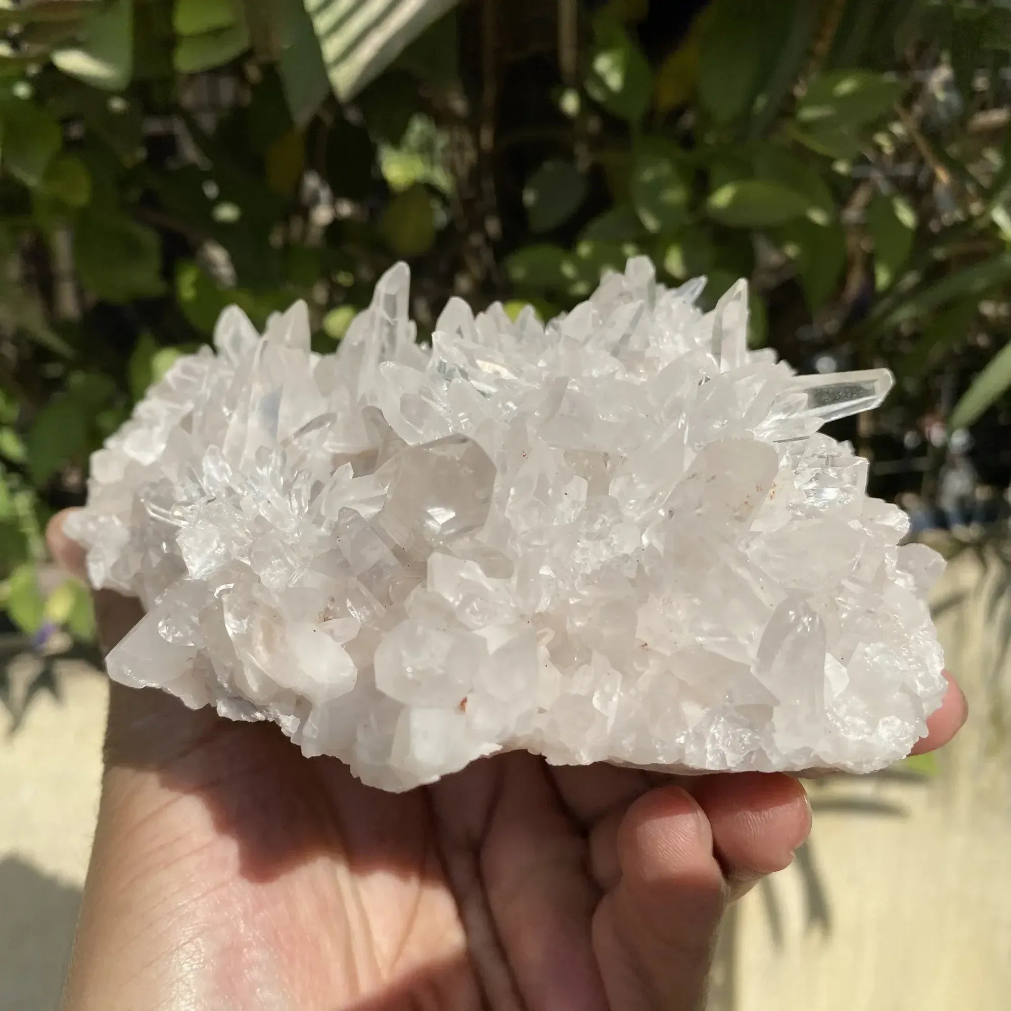 Natural Himalayan White Quartz Cluster 1120g Himalayan Quartz