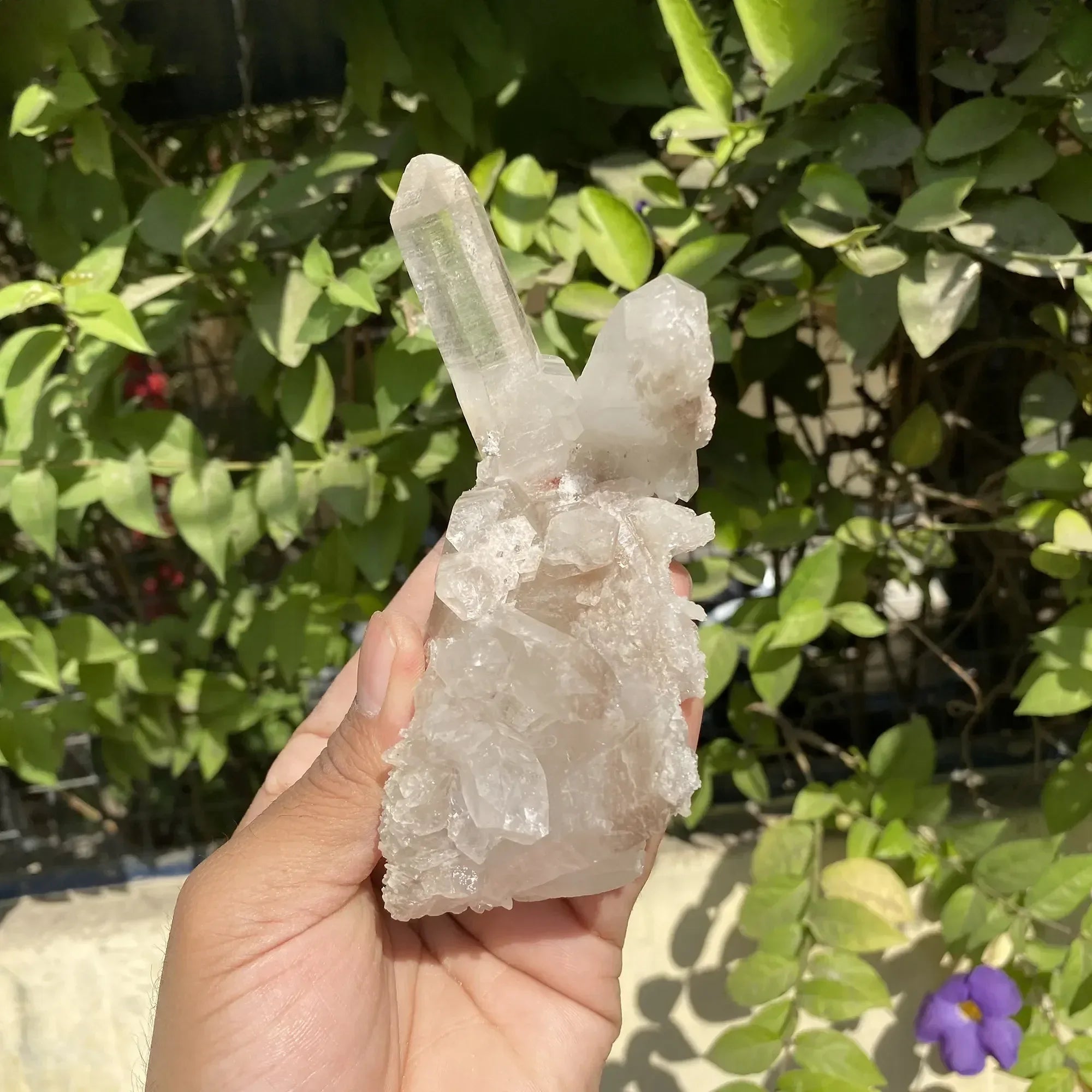 Natural Himalayan White Quartz Cluster 290g Himalayan Quartz