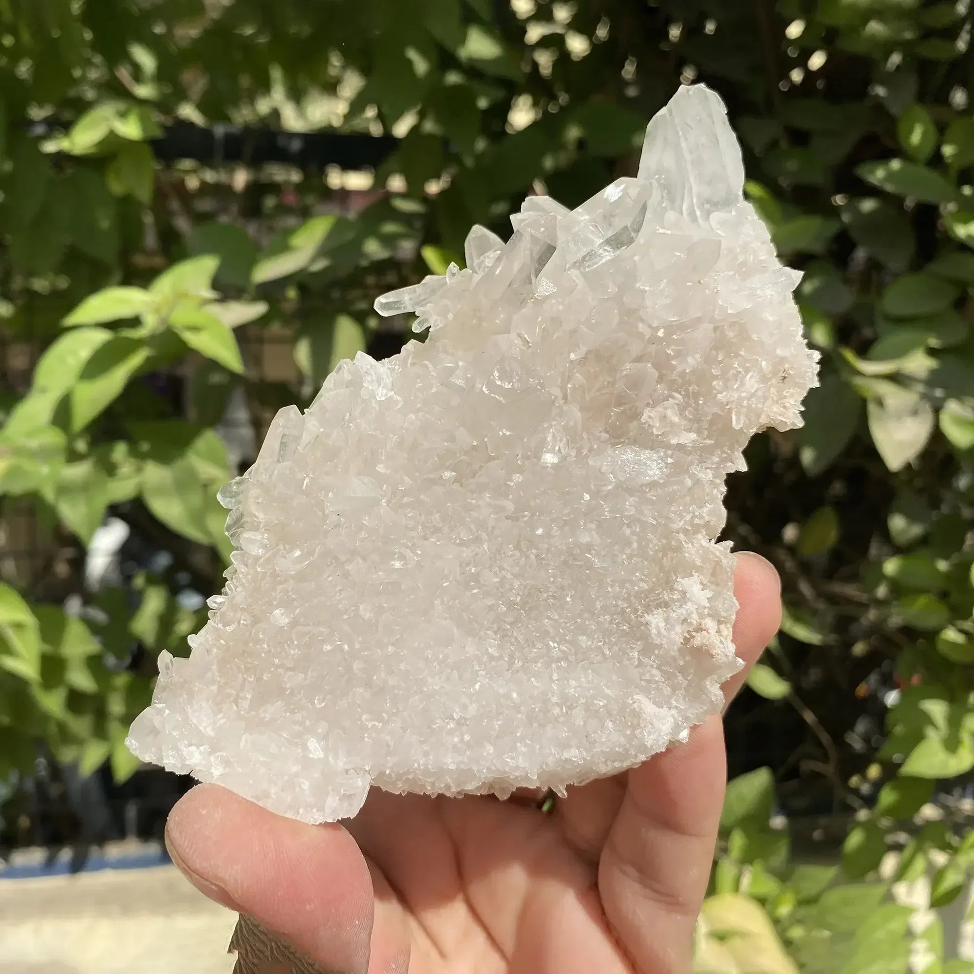 Natural Himalayan White Quartz Cluster 270g Himalayan Quartz