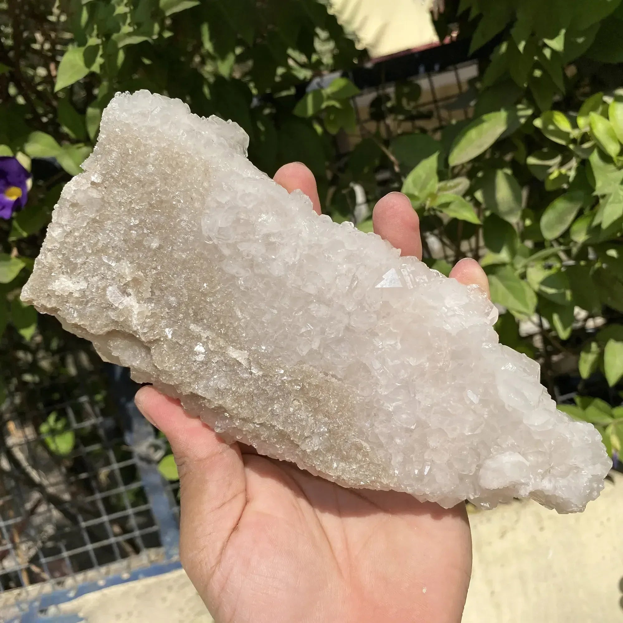 Natural Himalayan White Quartz Cluster 805g Himalayan Quartz