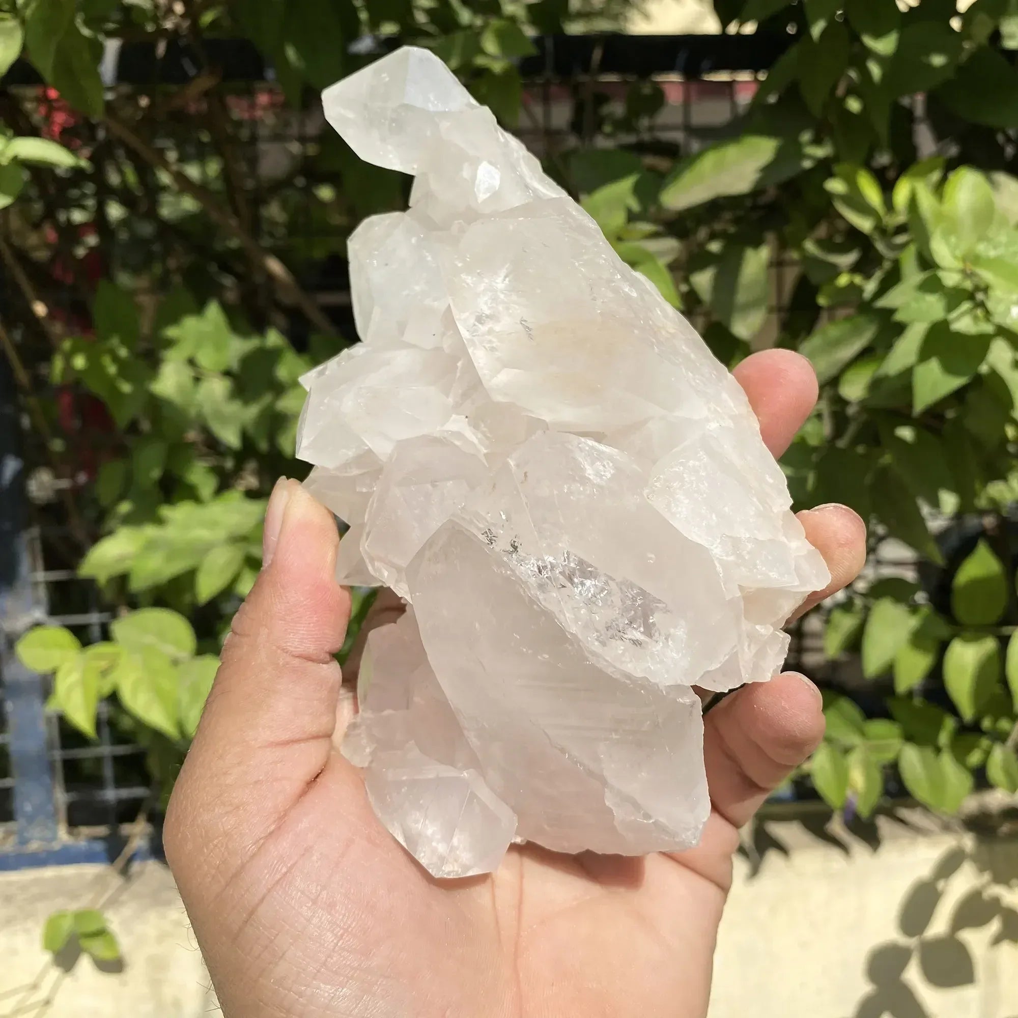 Natural Himalayan White Quartz Cluster 670g Himalayan Quartz