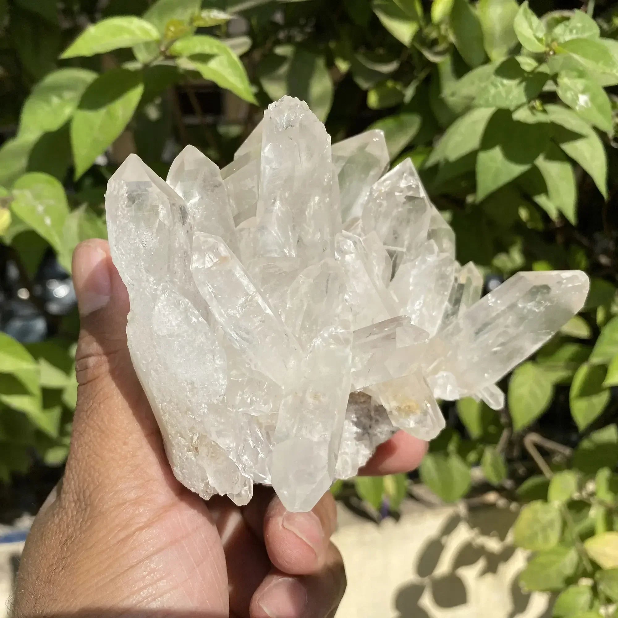 Natural Himalayan White Quartz Cluster 715g Himalayan Quartz