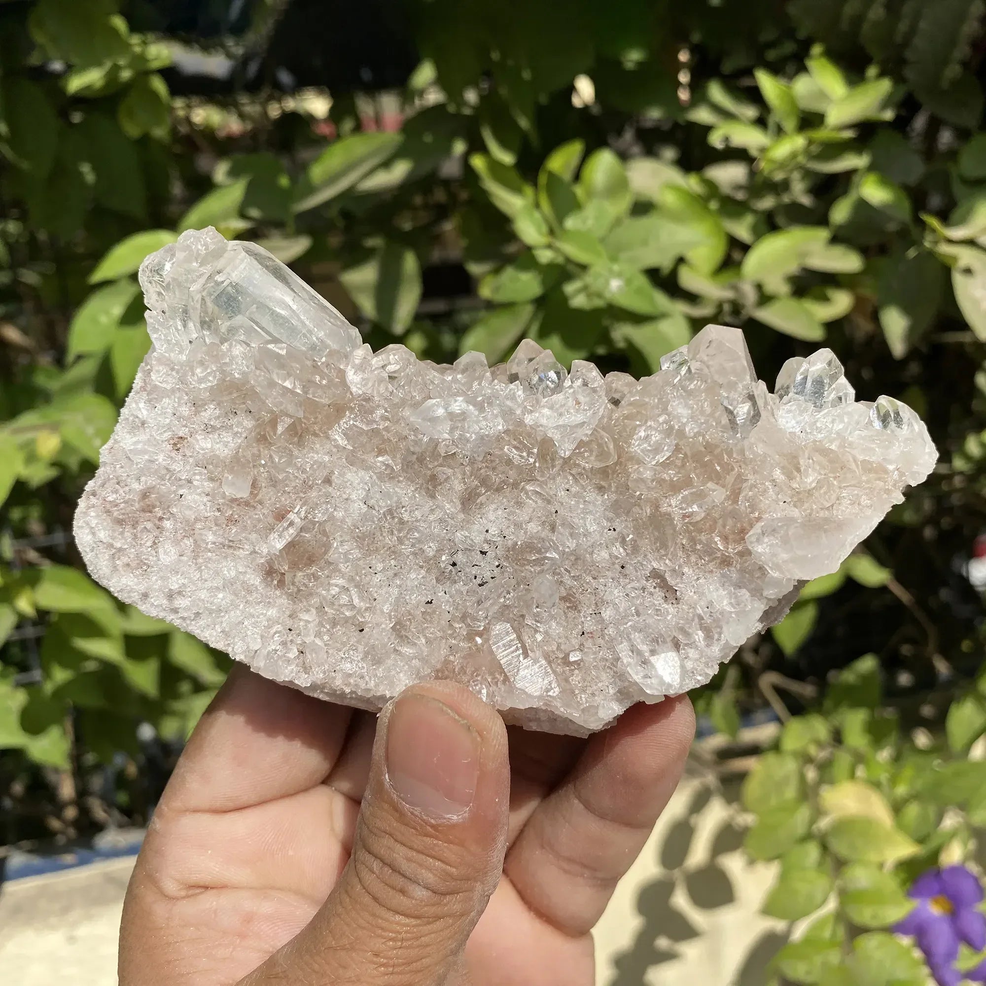 Natural Himalayan Pink Quartz Cluster 270g Himalayan Quartz