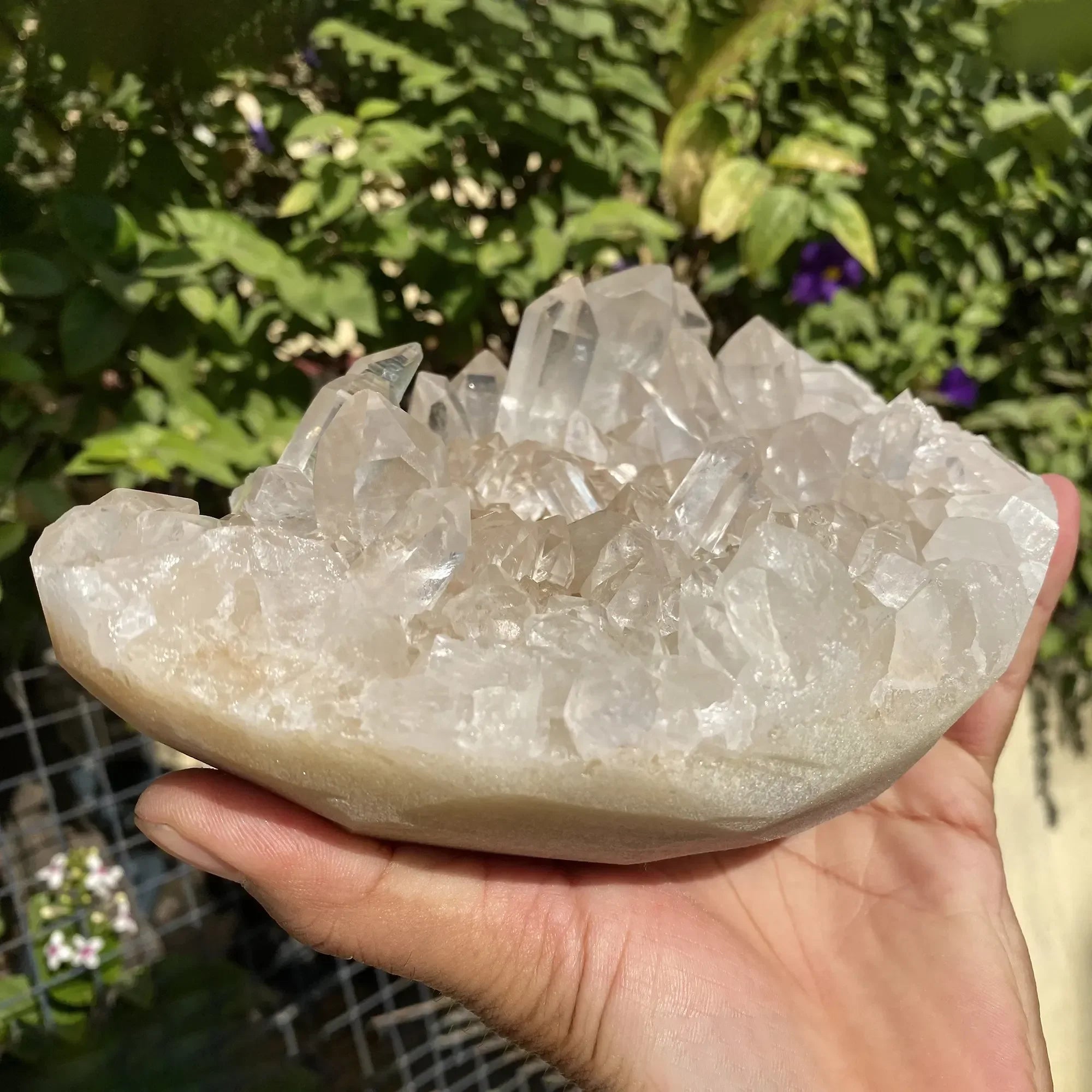 Natural Himalayan Pink Quartz Cluster 2500g Himalayan Quartz