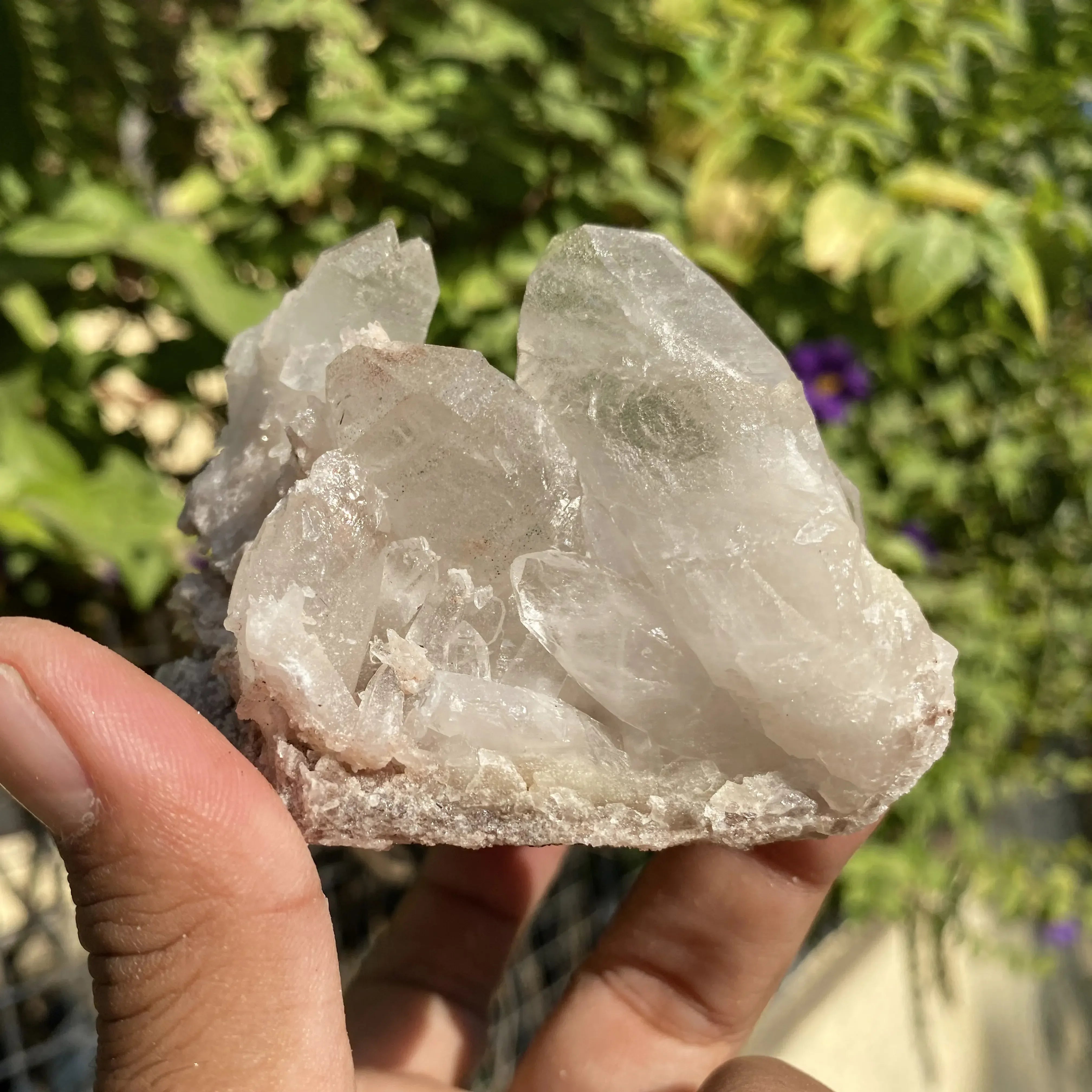 Natural Himalayan Pink Quartz Cluster 375g Himalayan Quartz