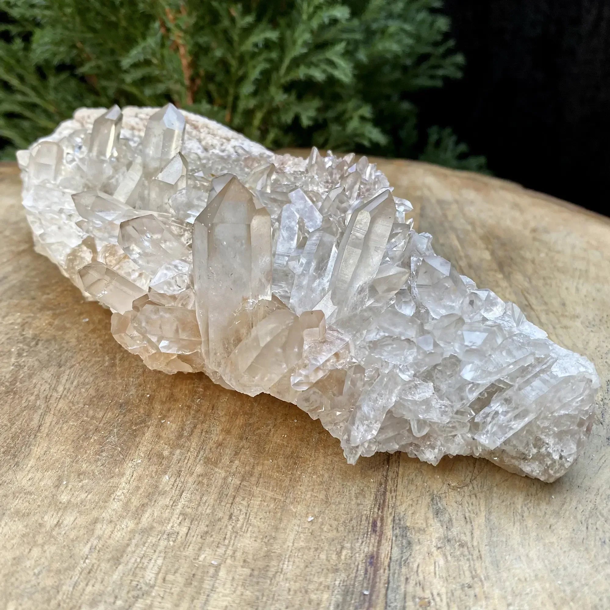 Natural Himalayan Pink Quartz Cluster 520g Himalayan Quartz