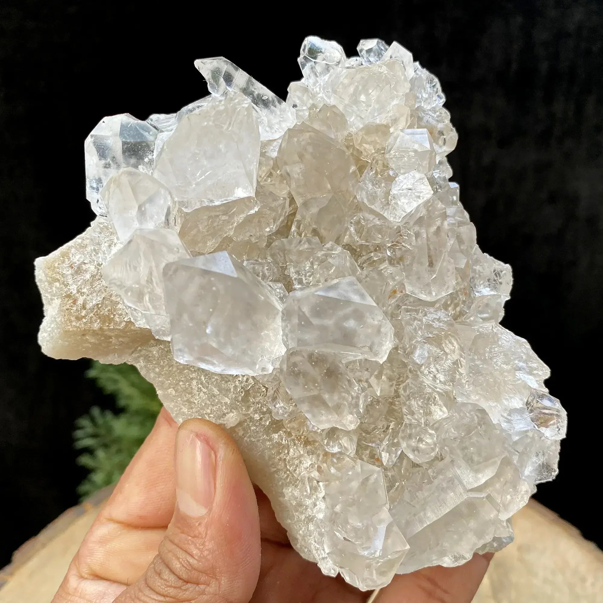 Natural Himalayan White Quartz Cluster 465g Himalayan Quartz