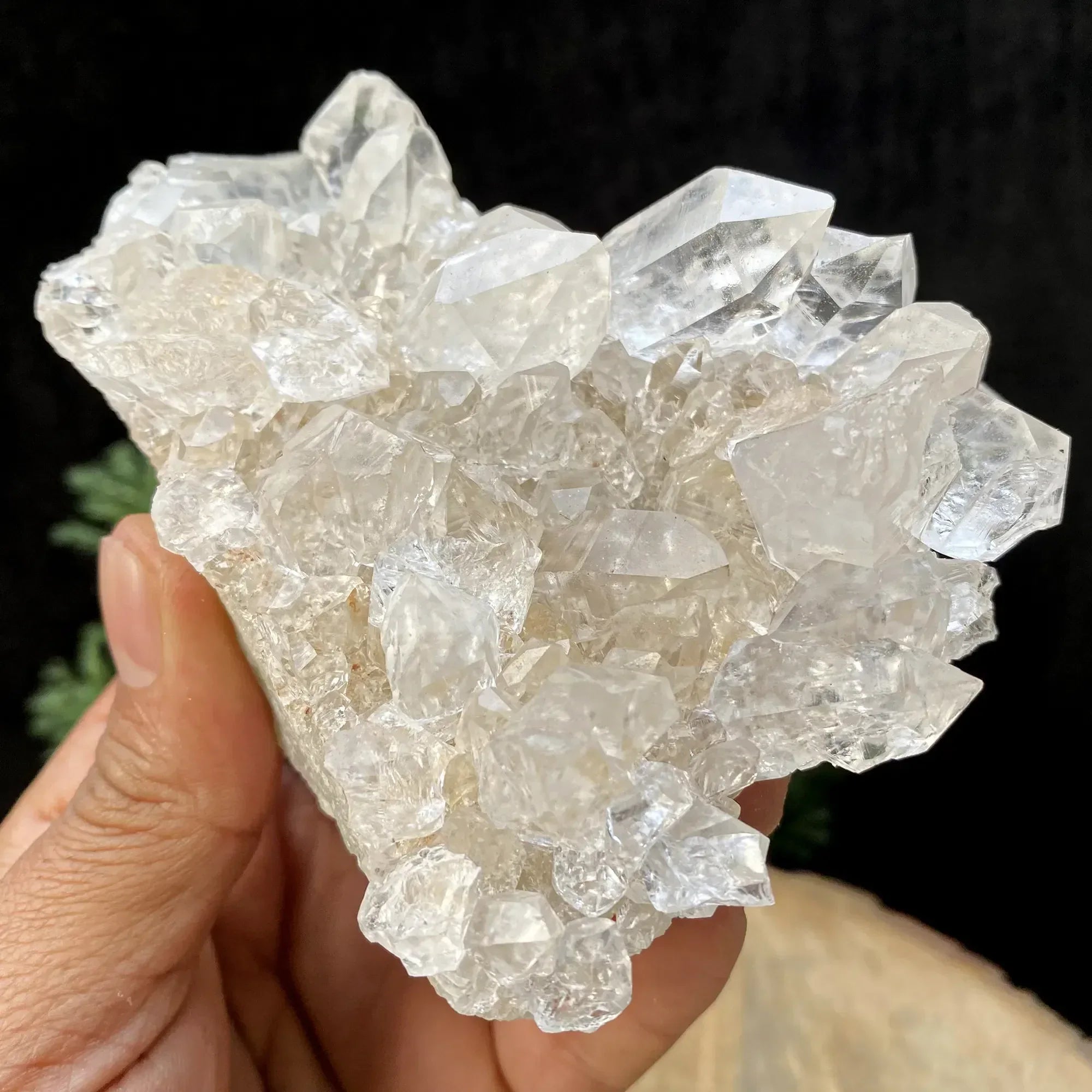 Natural Himalayan White Quartz Cluster 465g Himalayan Quartz