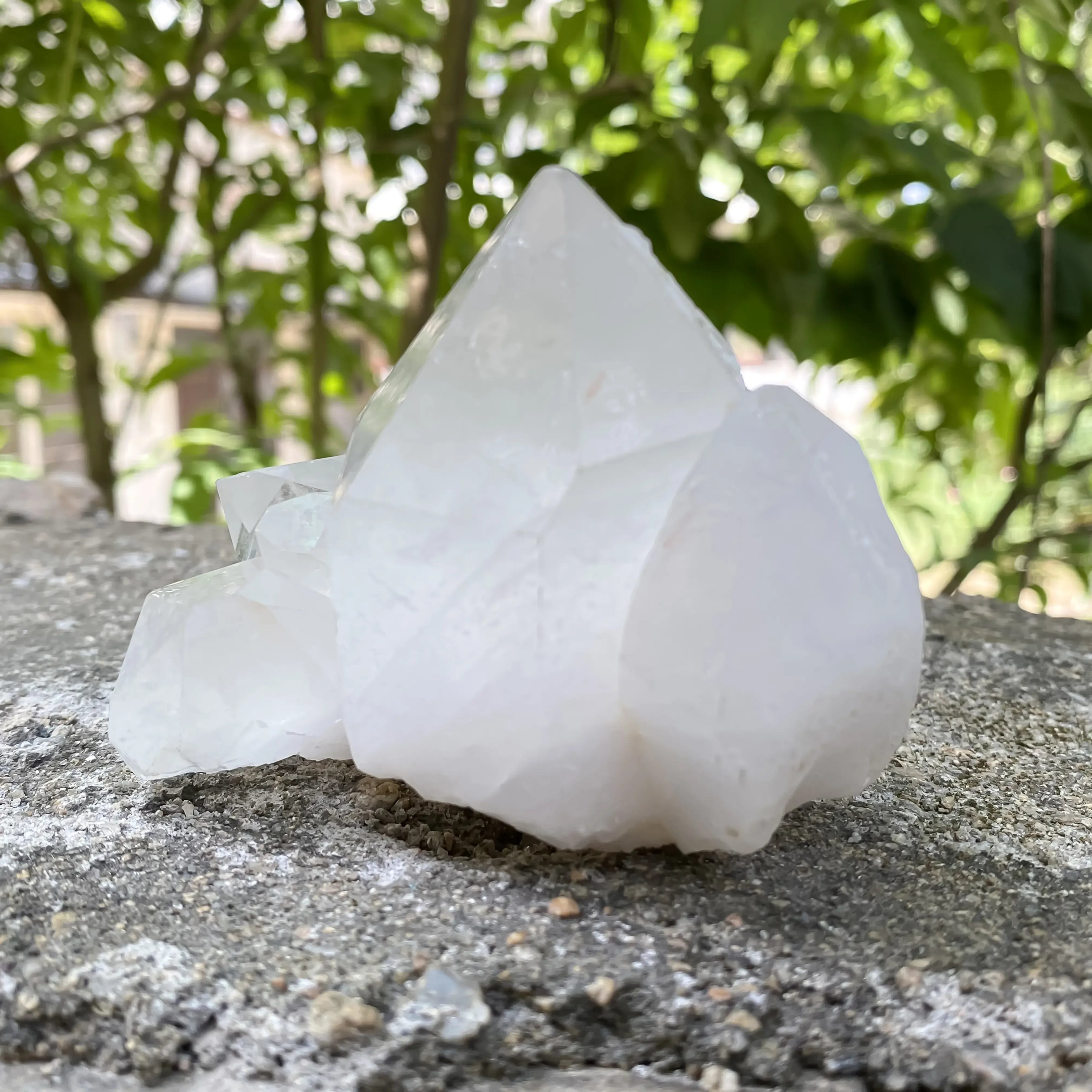 Natural Himalayan White Quartz Cluster 355g Master Healer Himalayan Quartz