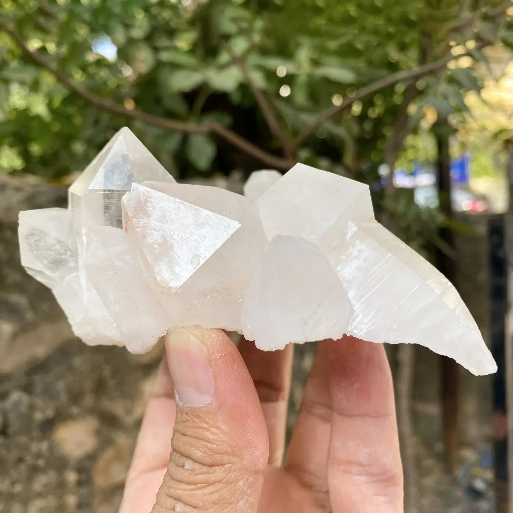 Natural Pink Quartz Cluster 345g Himalayan Quartz