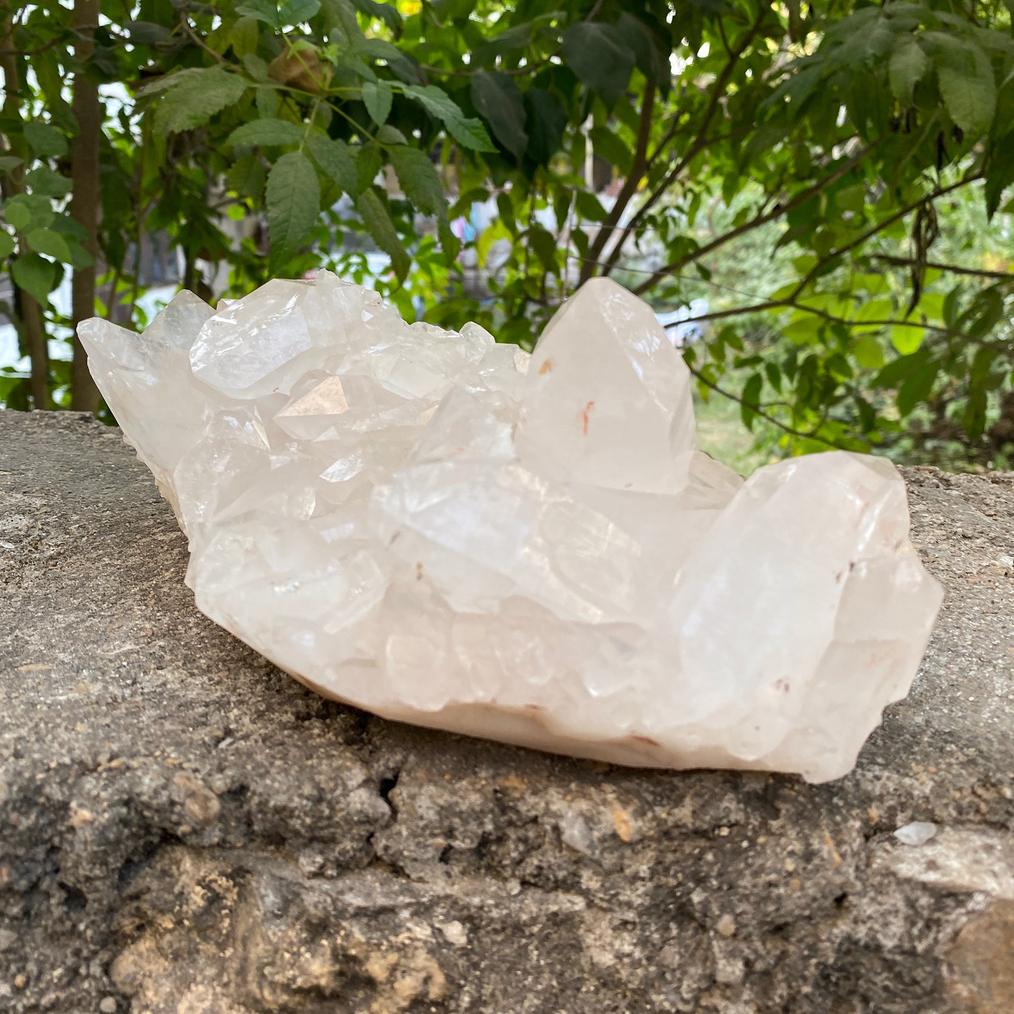 Natural Himalayan White Quartz 2030g WHQ-1007