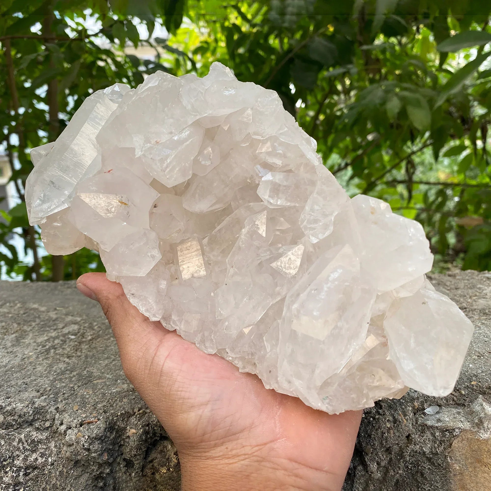 Natural Himalayan White Quartz 2030g Himalayan Quartz
