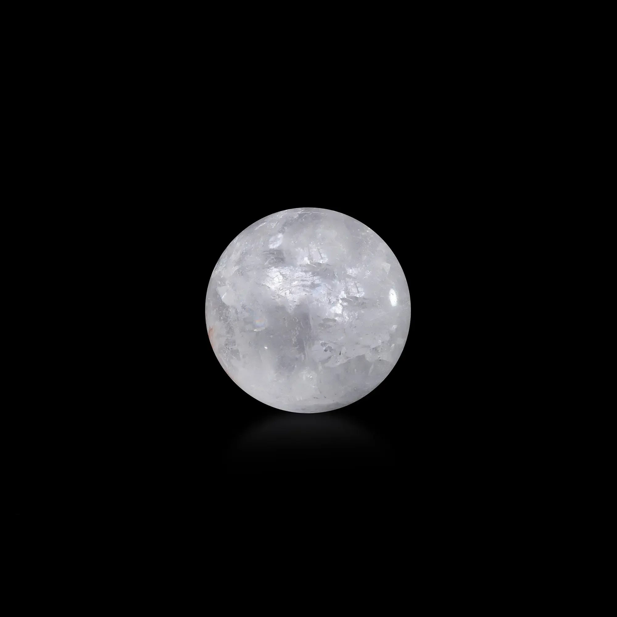 Crystal Sphere Ball – Natural Clear Quartz Healing Crystal for Home & Meditation
