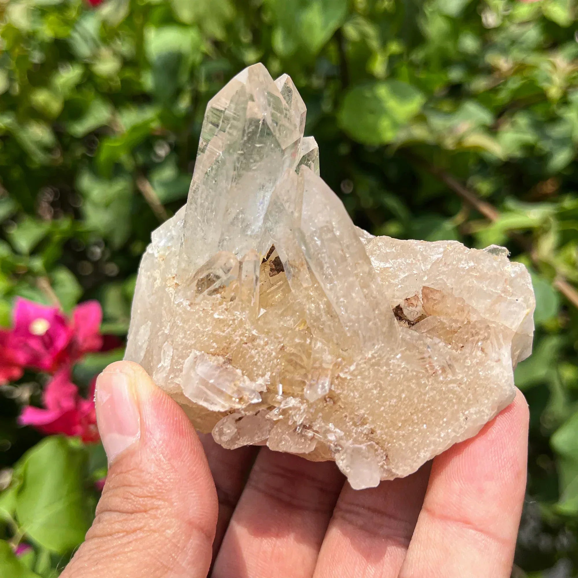 Natural Himalayan White Quartz Cluster 205g Himalayan Quartz