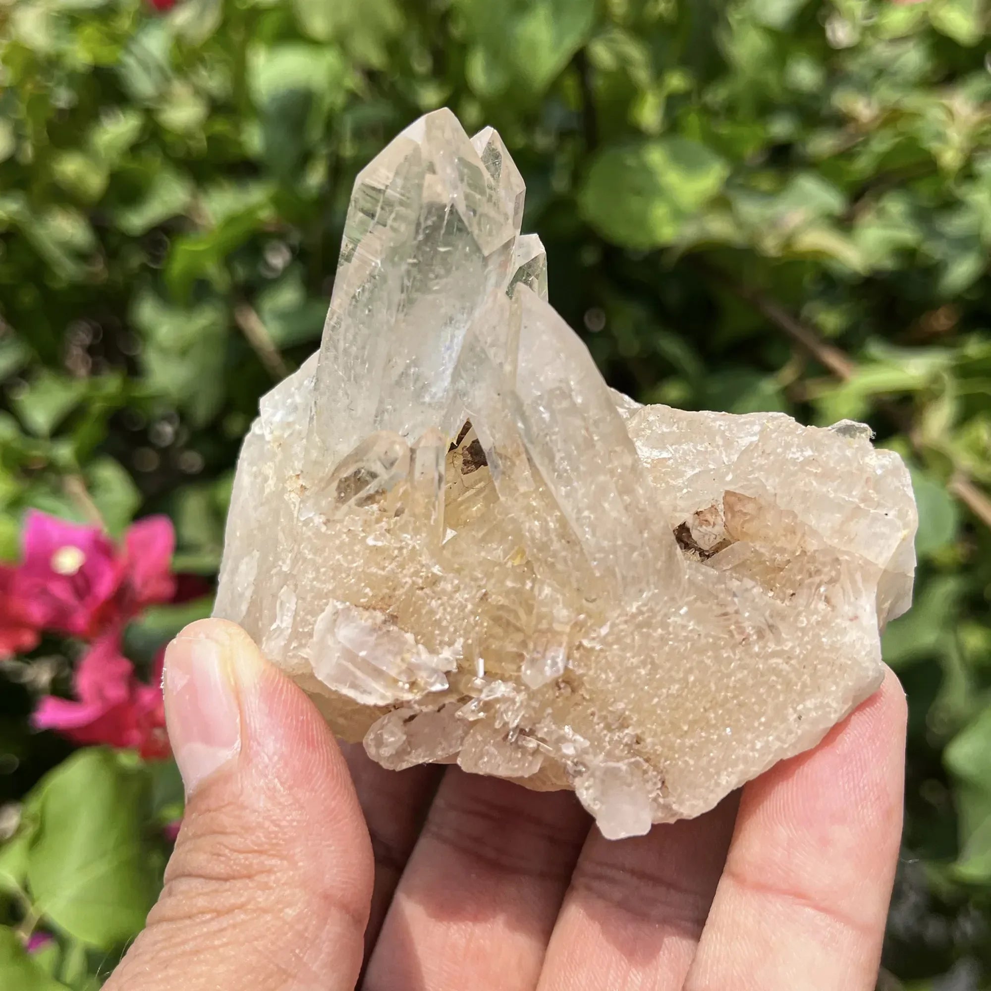 Natural Himalayan White Quartz Cluster 205g Himalayan Quartz