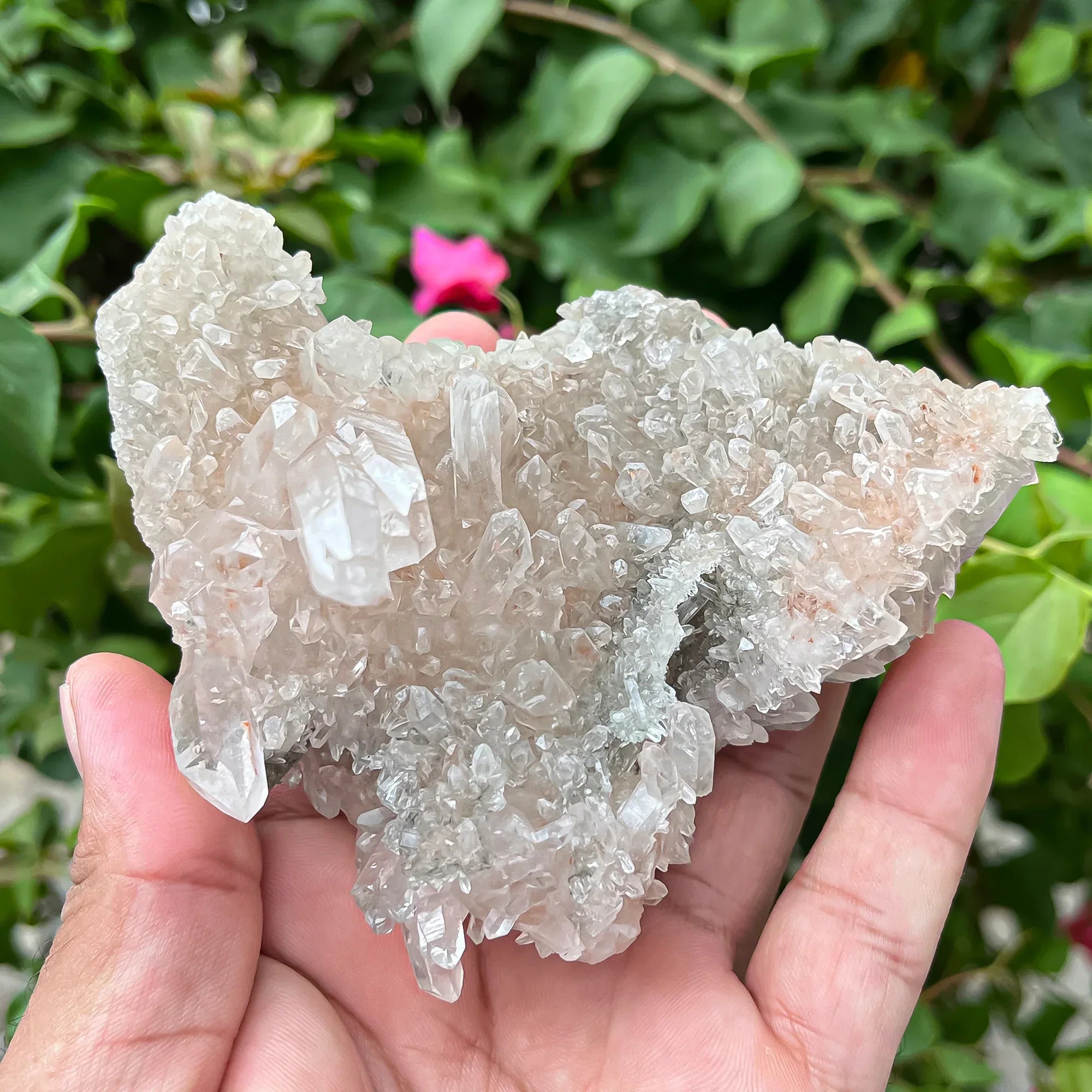 Natural Himalayan Pink Quartz Cluster 280g Himalayan Quartz