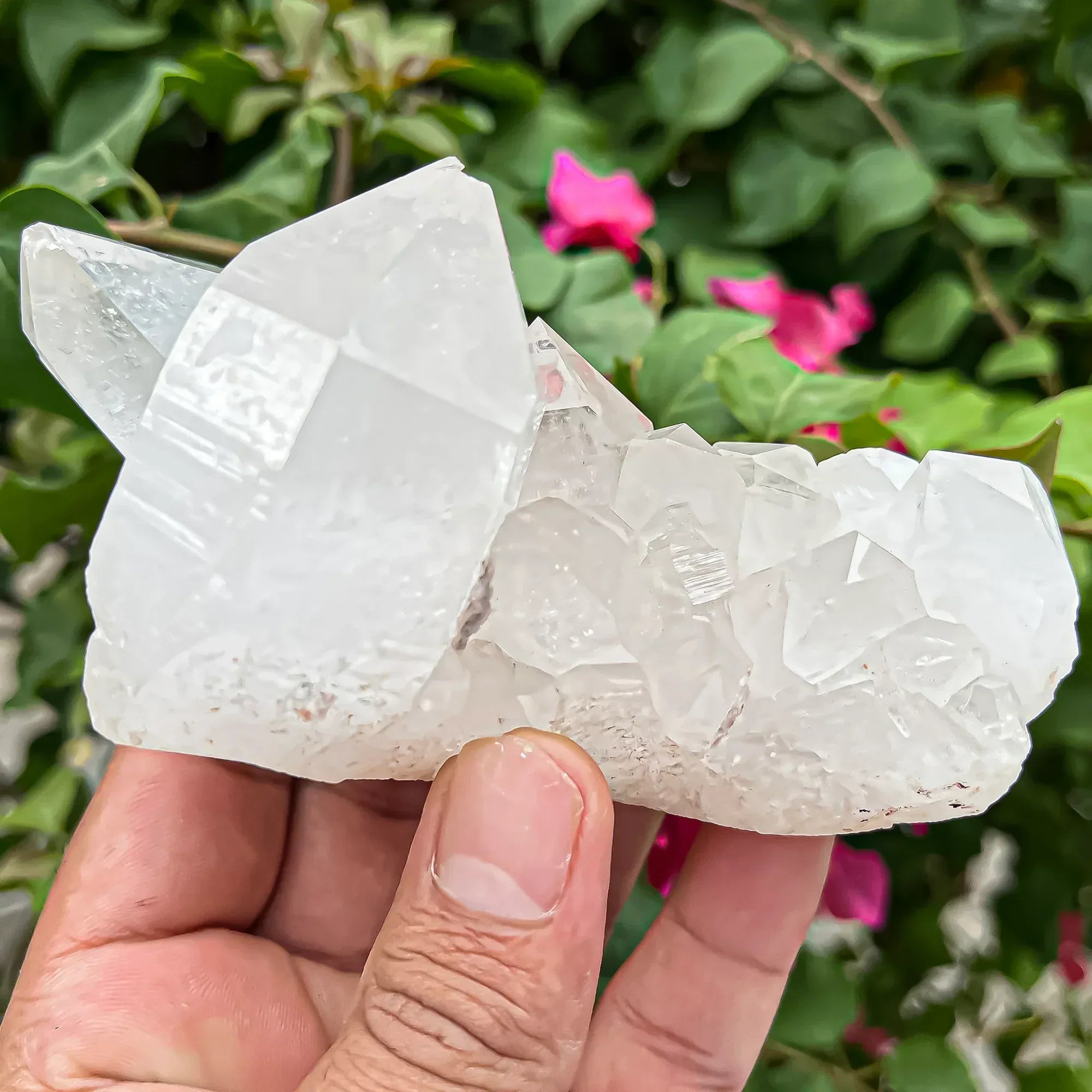 Natural Himalayan White Quartz Cluster 340g Himalayan Quartz