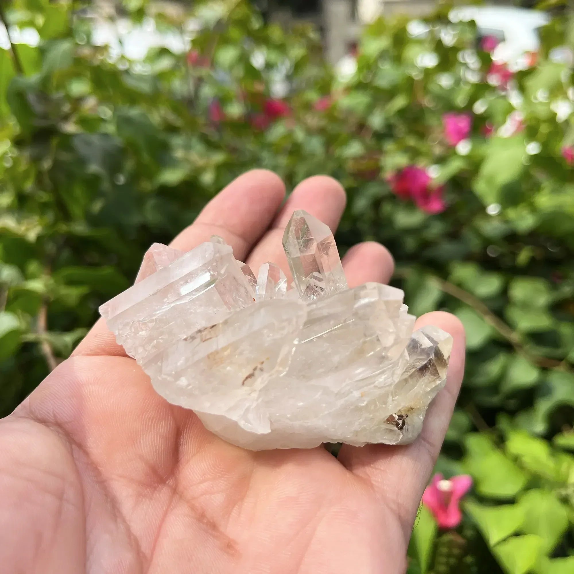 Natural Himalayan White Quartz Cluster 105g Himalayan Quartz