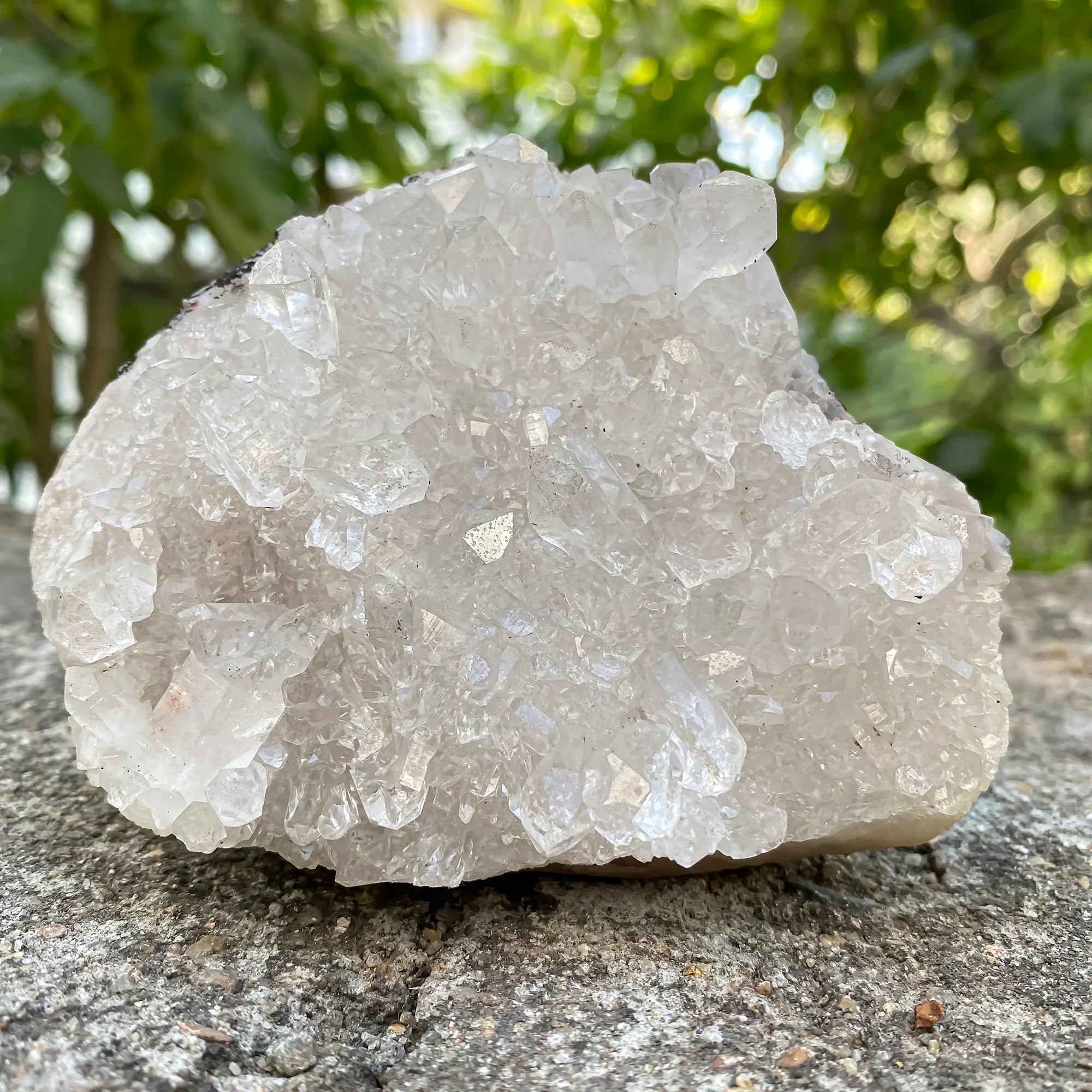 Natural Himalayan White Quartz Cluster 440g – WHQ-1065 - Himalya Quartz