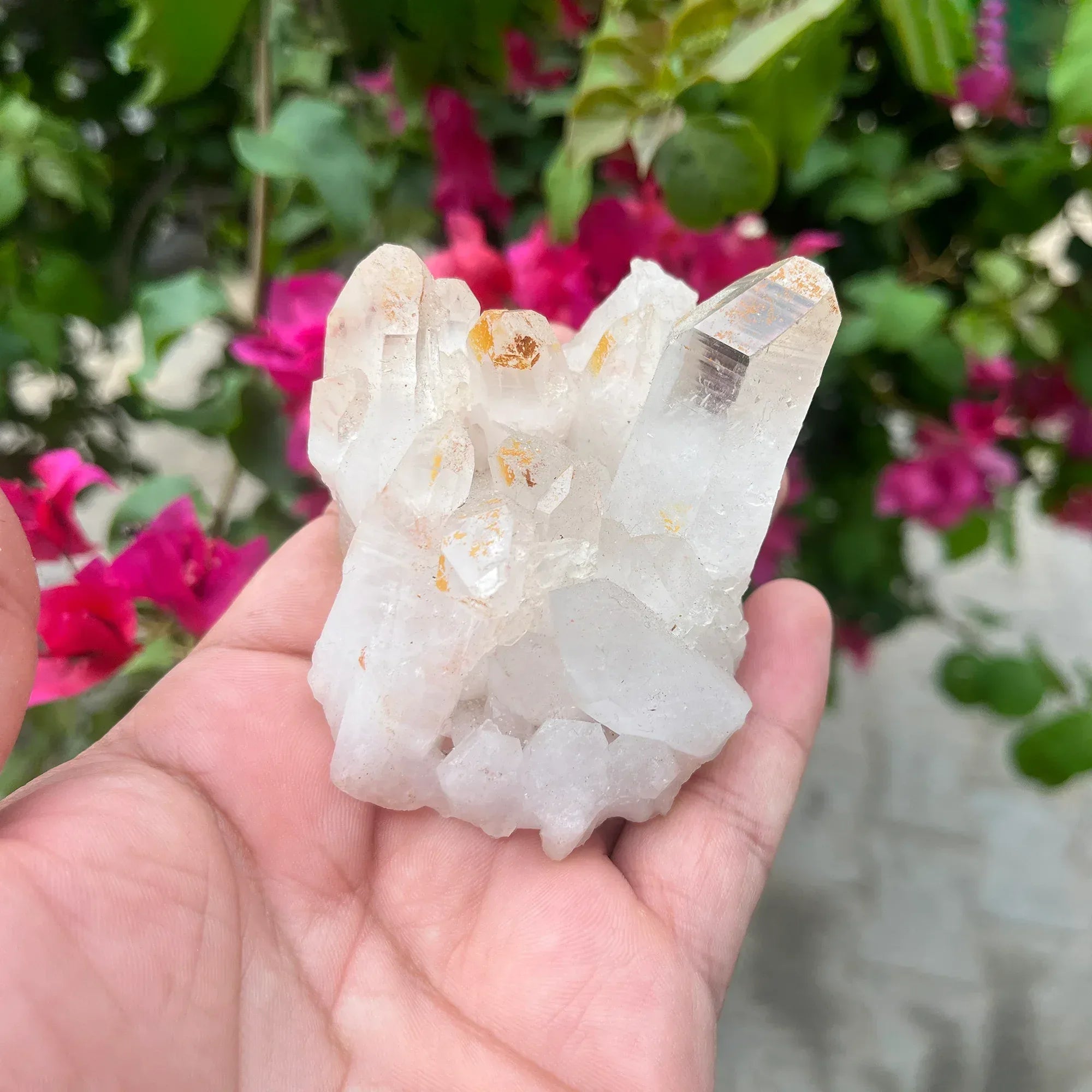 Natural Himalayan White Quartz Cluster 185g Himalayan Quartz